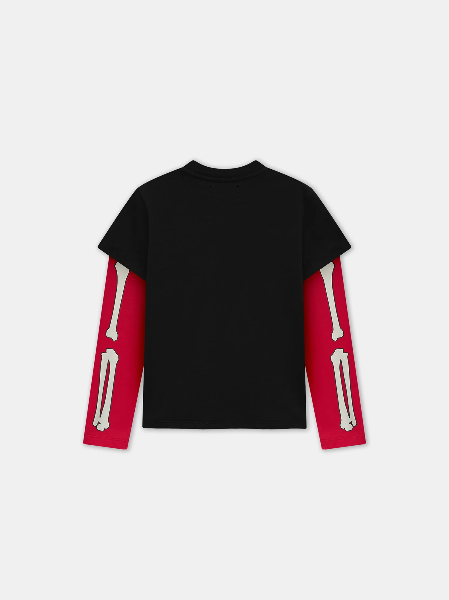 KIDS - KIDS' BONES LONG SLEEVE TEE - BLACK