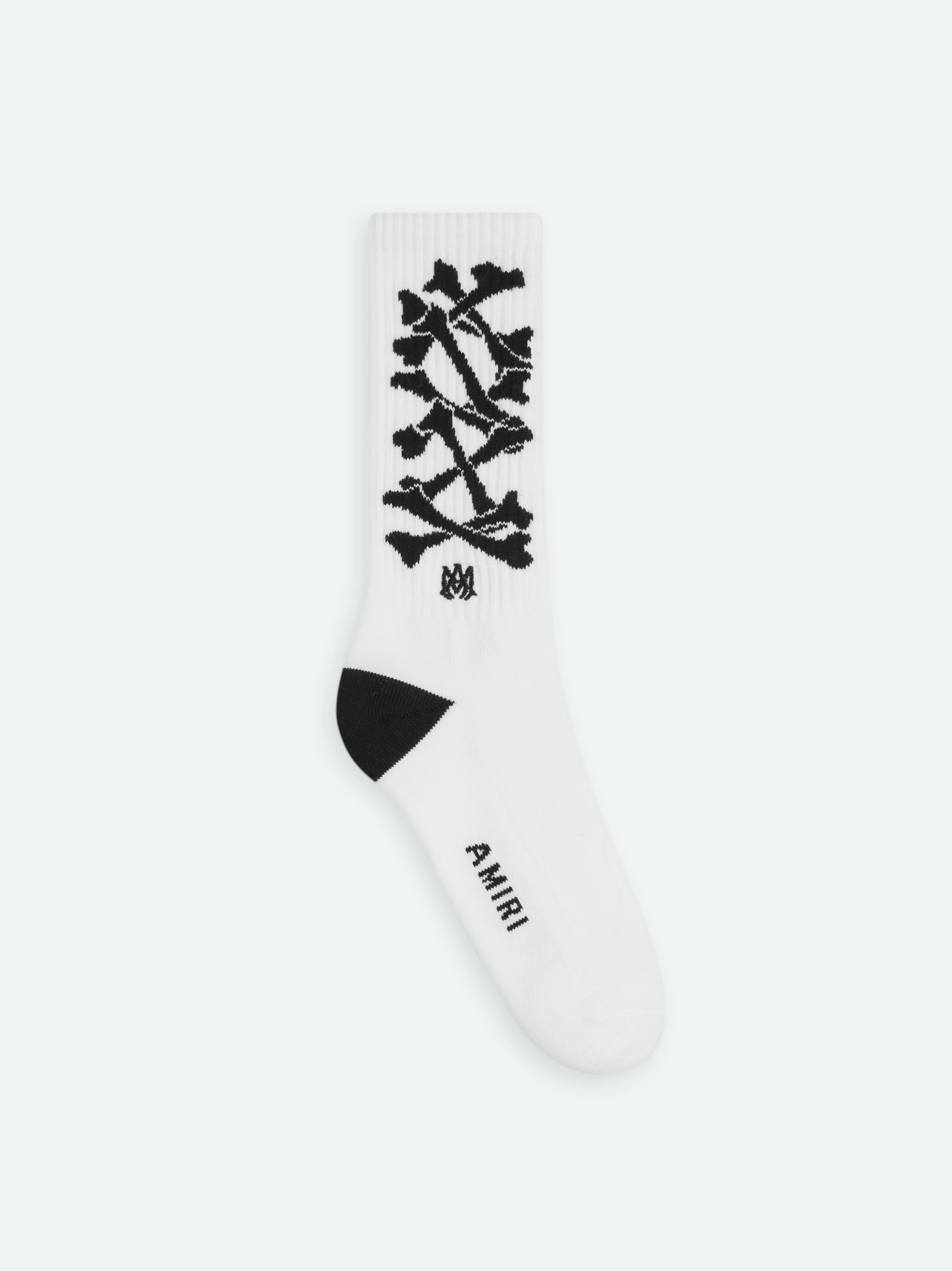 BONES SOCK - White/Black