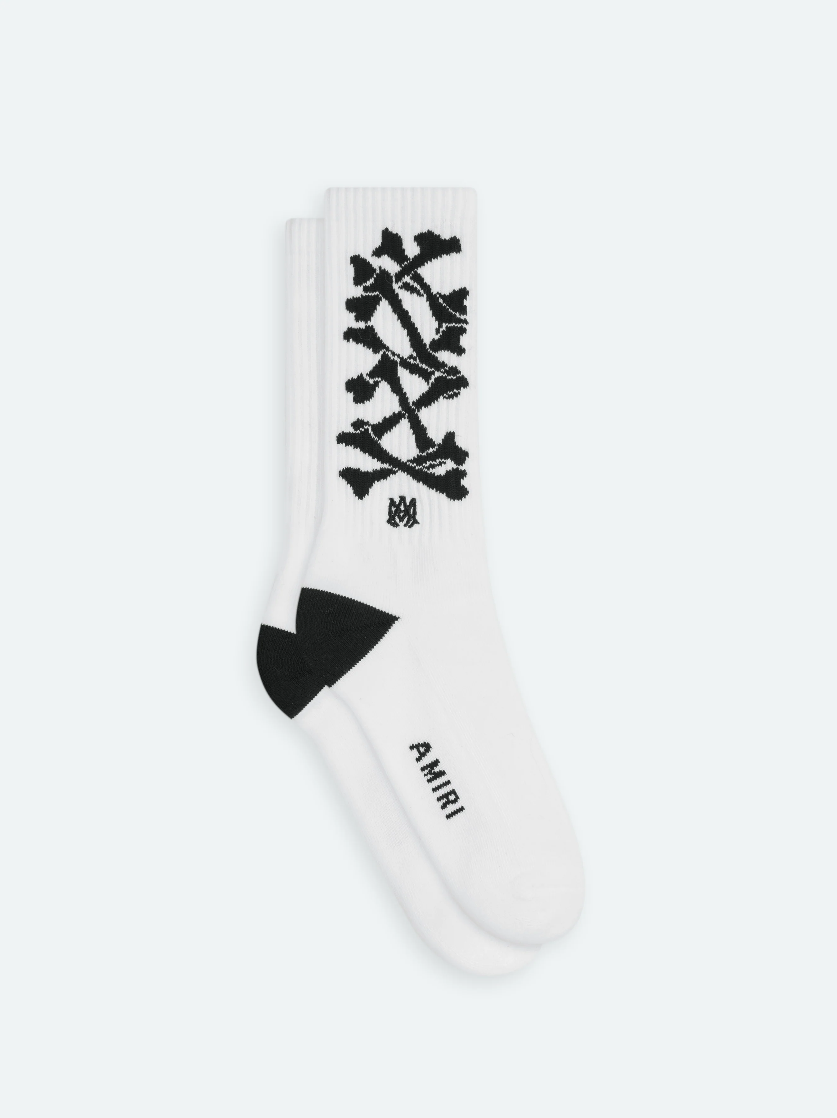 BONES SOCK - White/Black