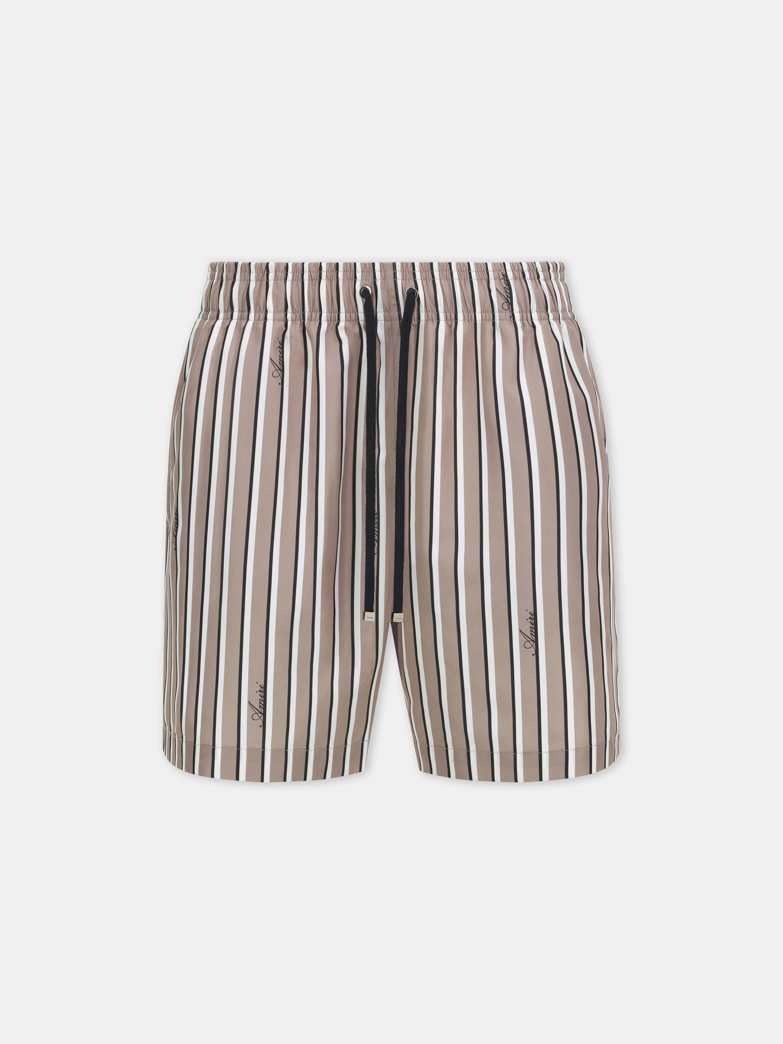 STRIPED SWIM TRUNK - Mocha