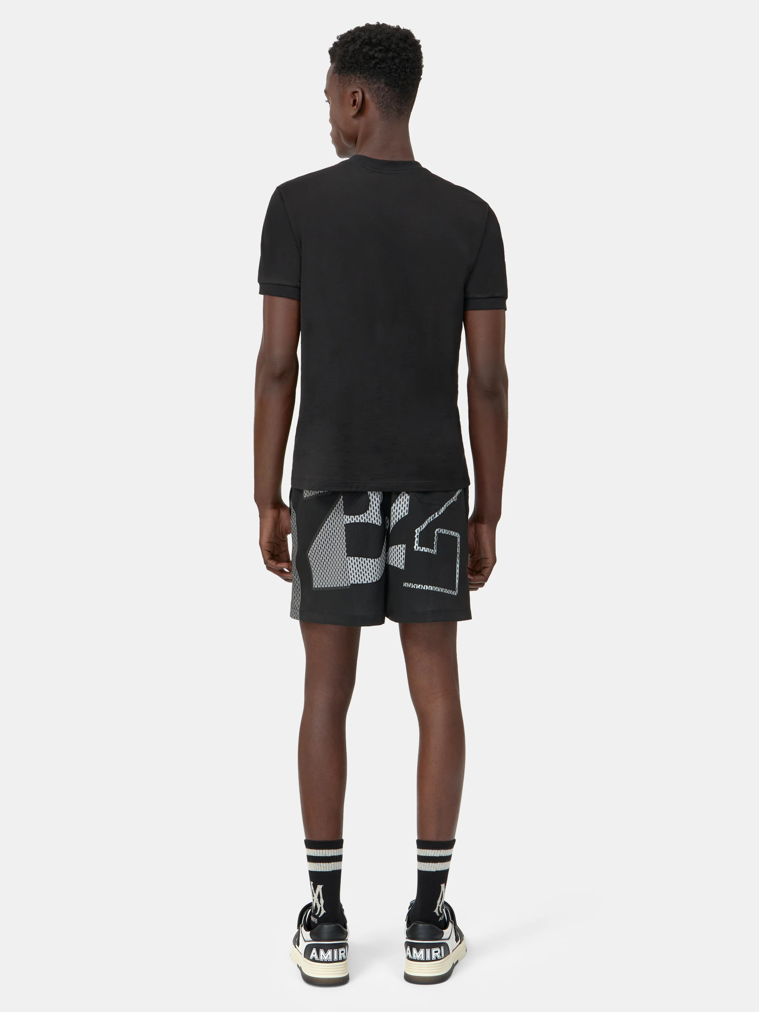 SPLICED SWIM TRUNK - Black