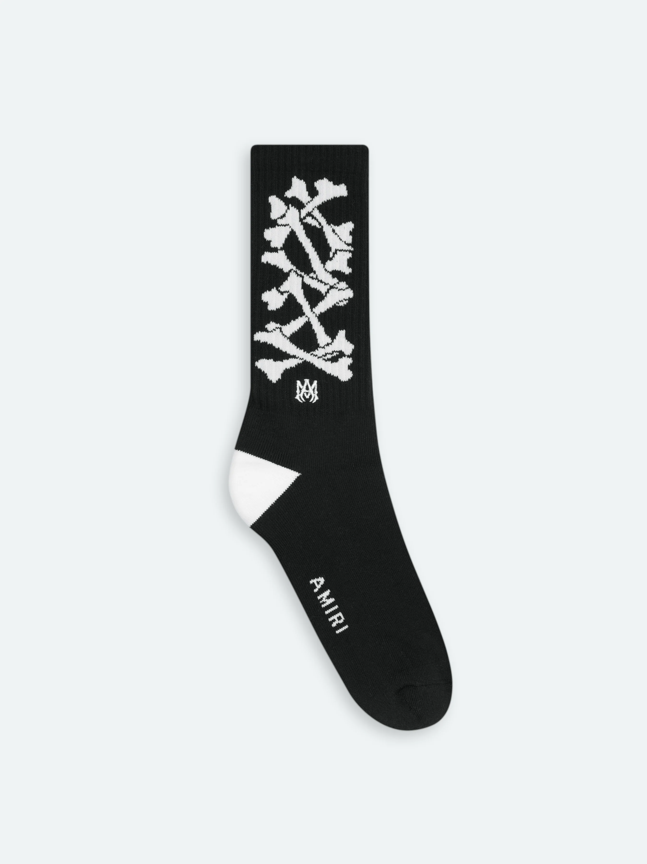 BONES SOCK - Black/White