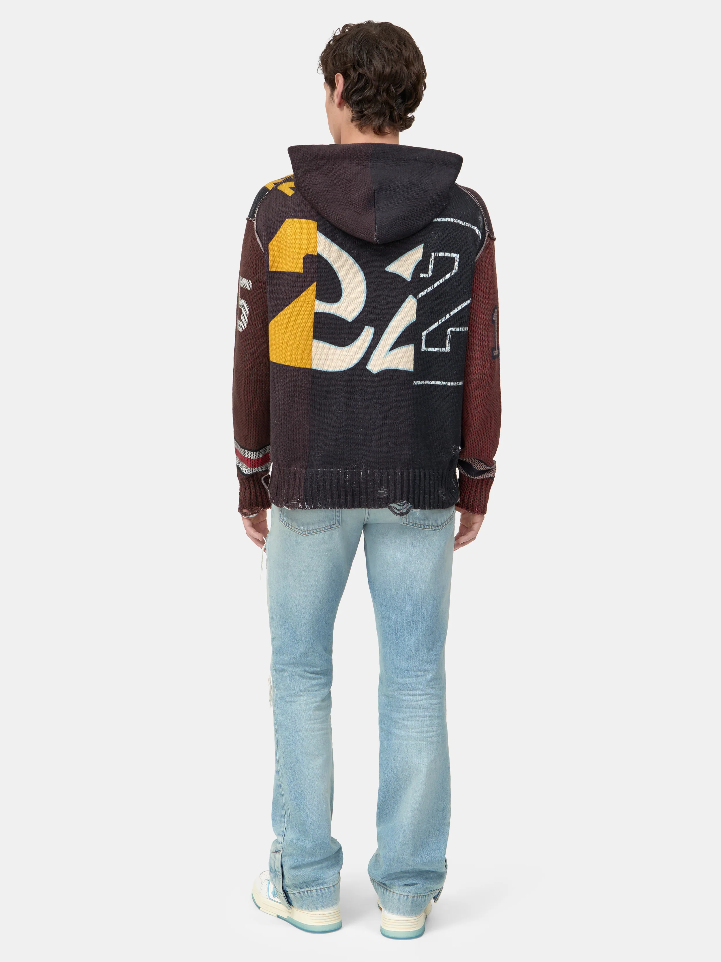 SPLICED HOODIE - Multi