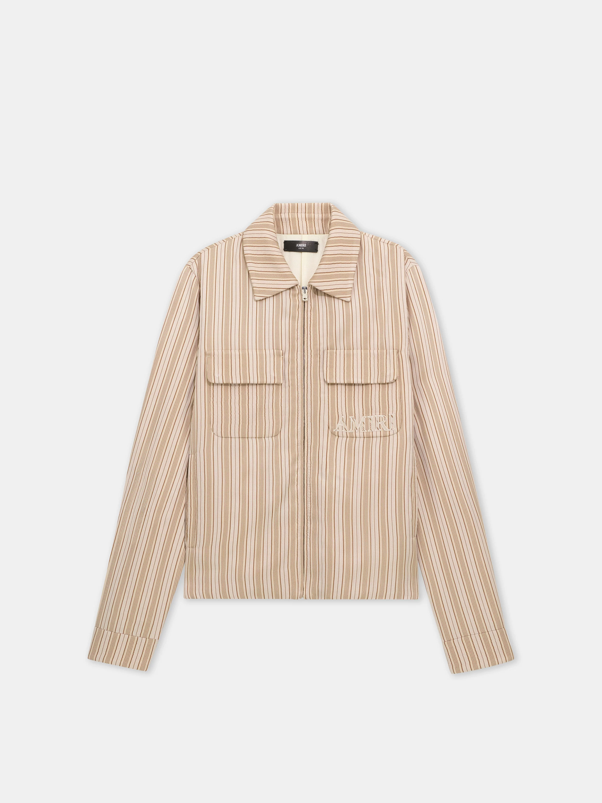 587-amiri-striped-blouson-alabaster-1.webp AMIRI STRIPED BLOUSON - Alabaster