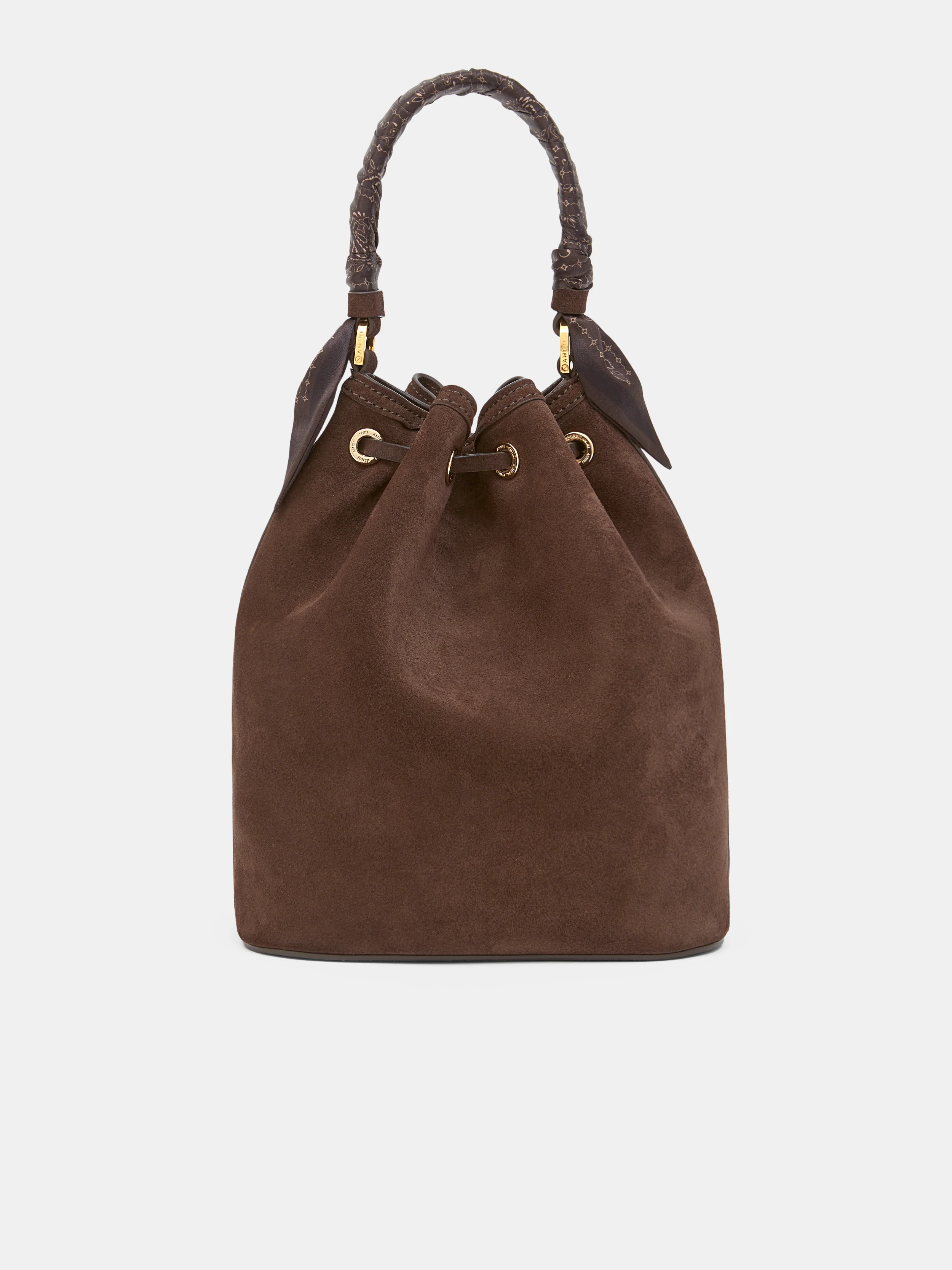 WOMEN - WOMEN'S MA BUCKET BAG - Dark Brown