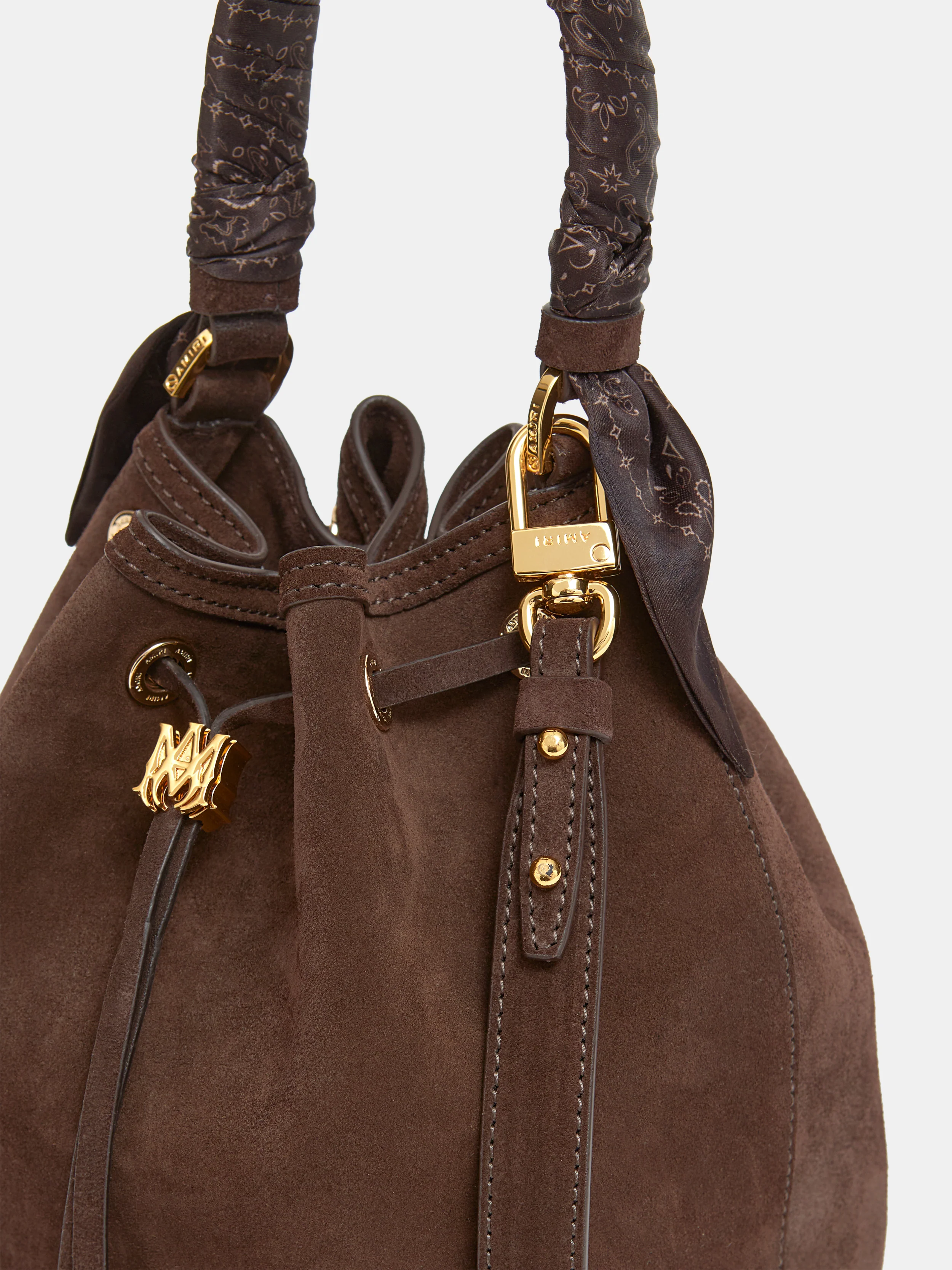 WOMEN - WOMEN'S MA BUCKET BAG - Dark Brown