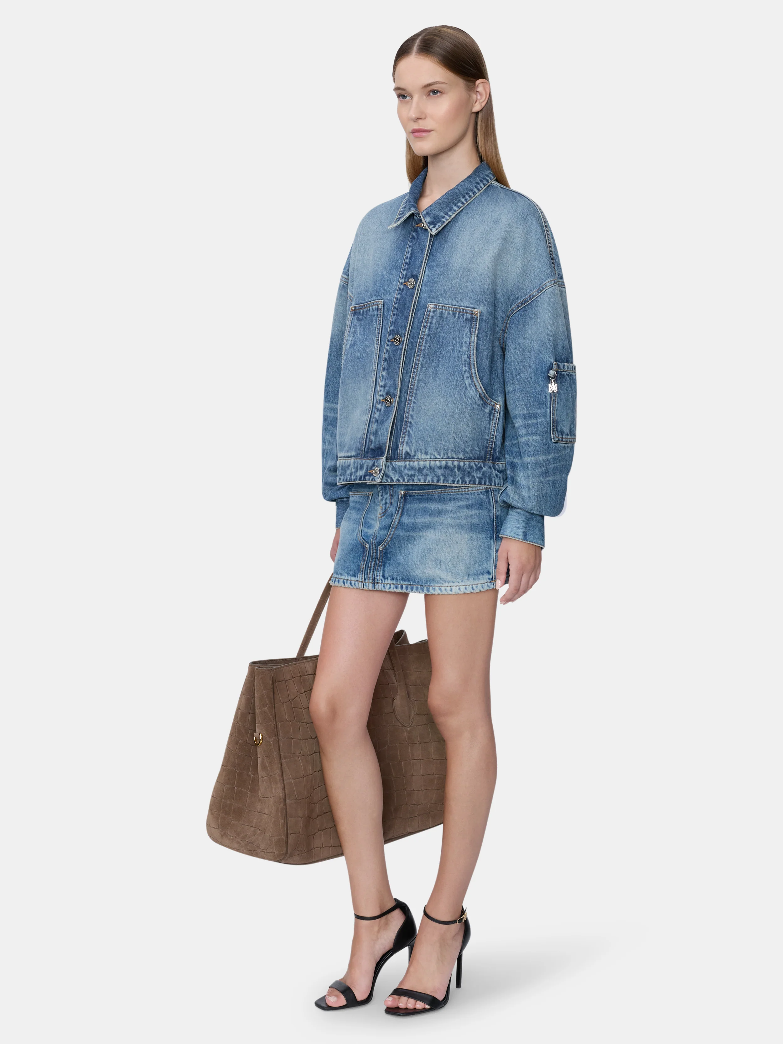 WOMEN - WOMEN'S DENIM WORK JACKET - Classic Antique Indigo