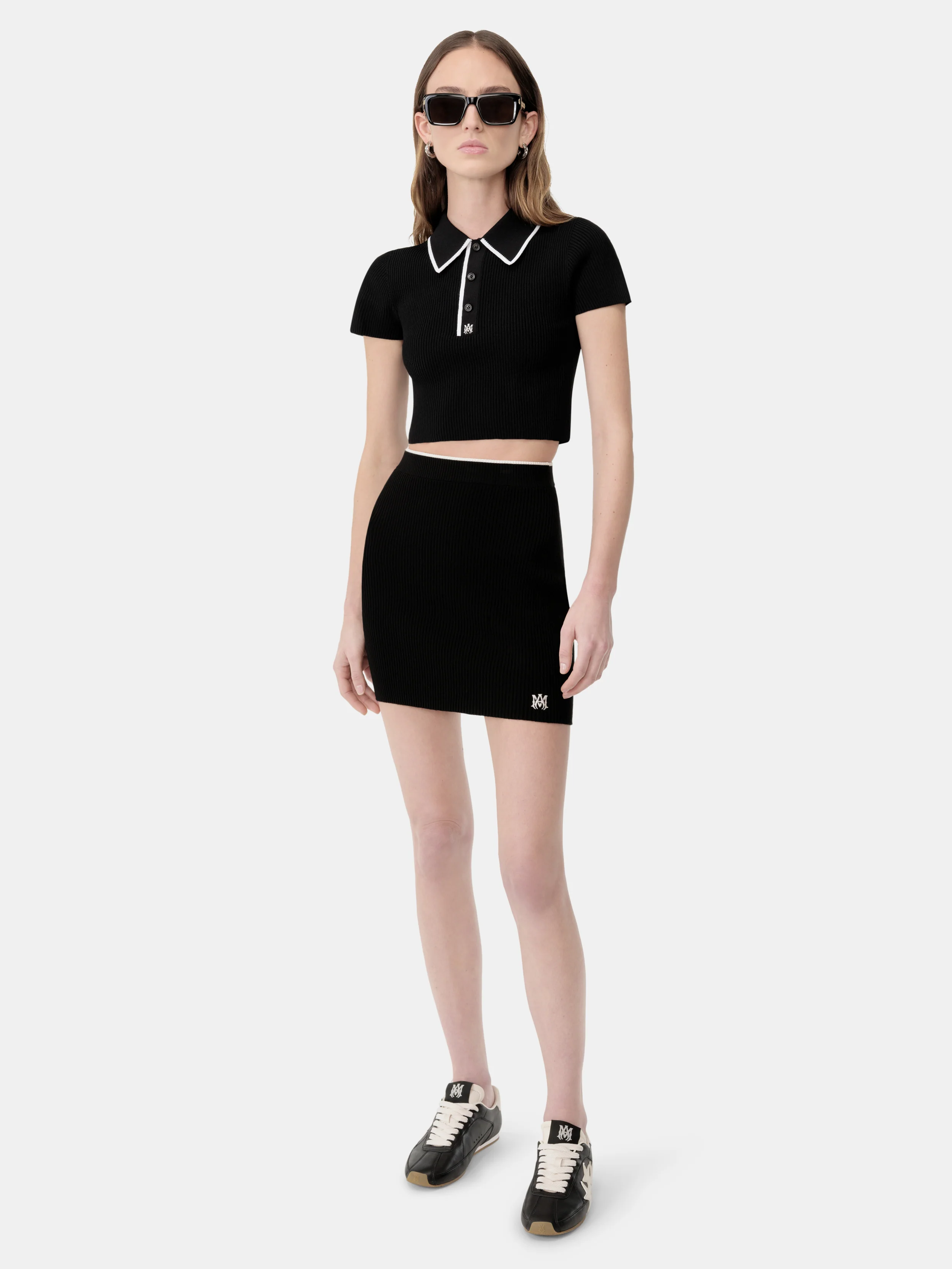 WOMEN - WOMEN'S MA MINI SKIRT - Black