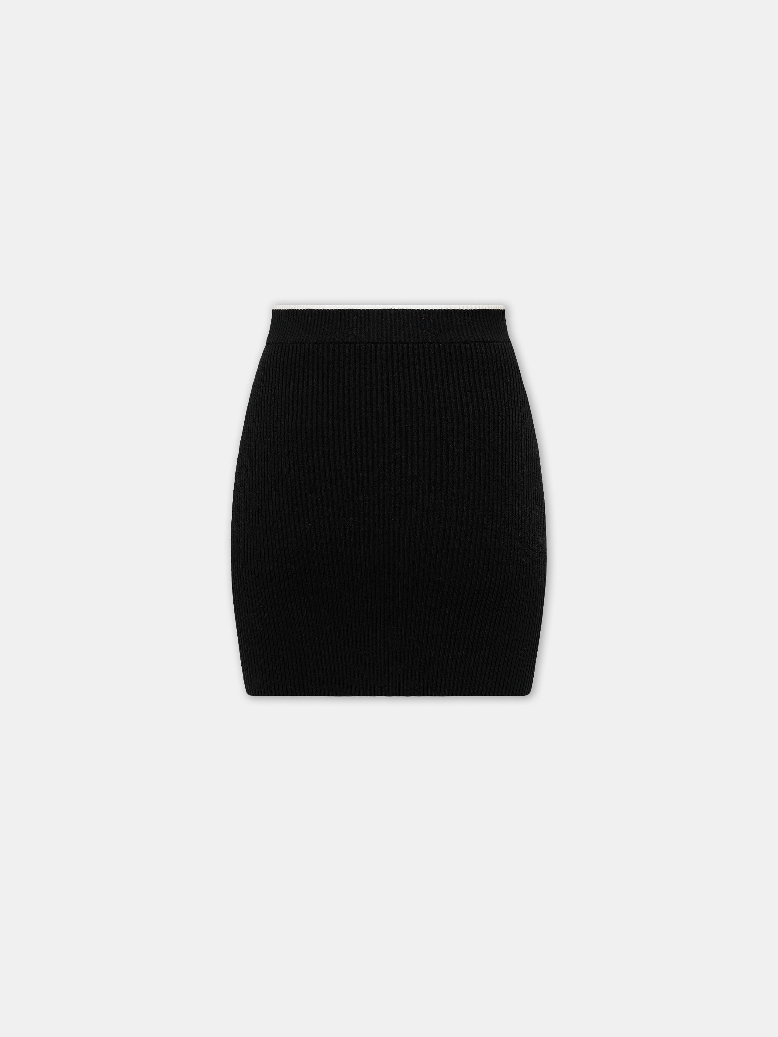 WOMEN - WOMEN'S MA MINI SKIRT - Black