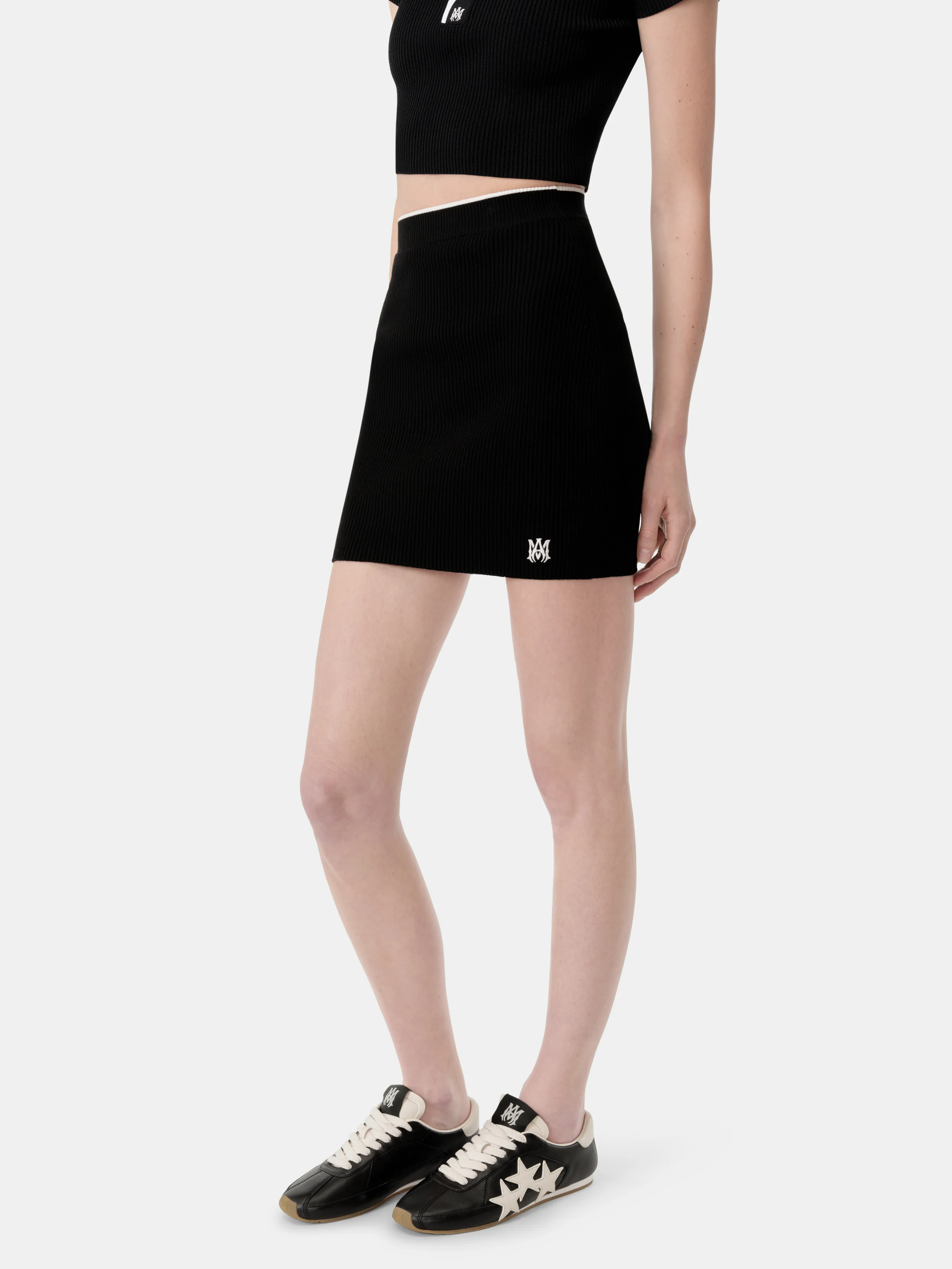 WOMEN - WOMEN'S MA MINI SKIRT - Black