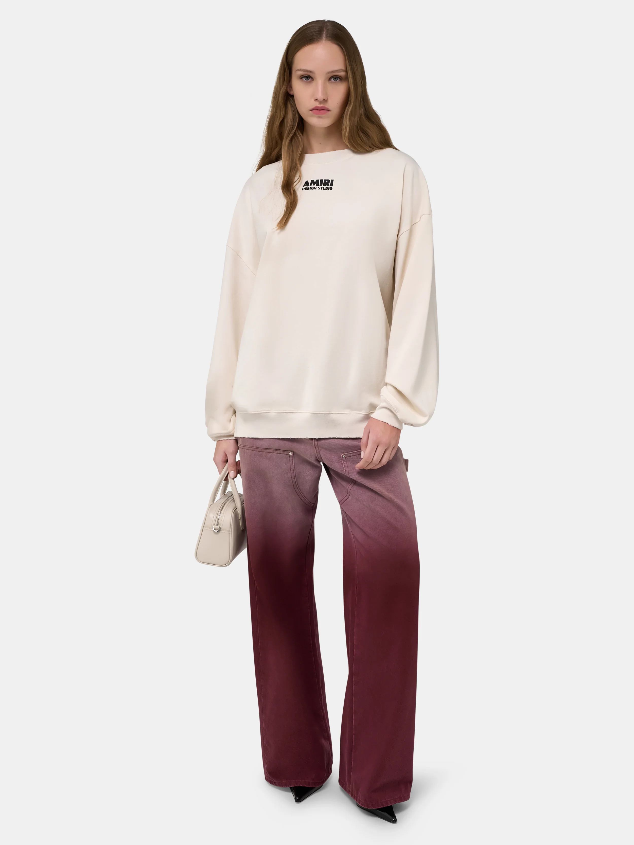 WOMEN - WOMEN'S GRADIENT CARPENTER JEAN - Terracotta