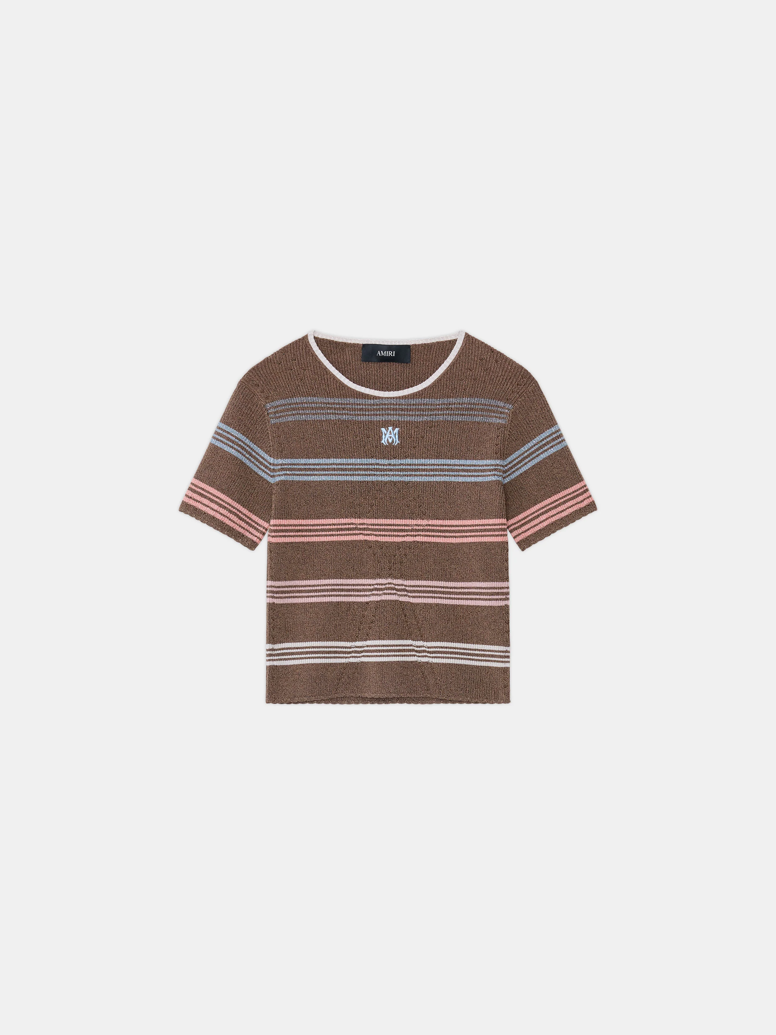 WOMEN - WOMEN'S MA STRIPE TEE - Tobacco