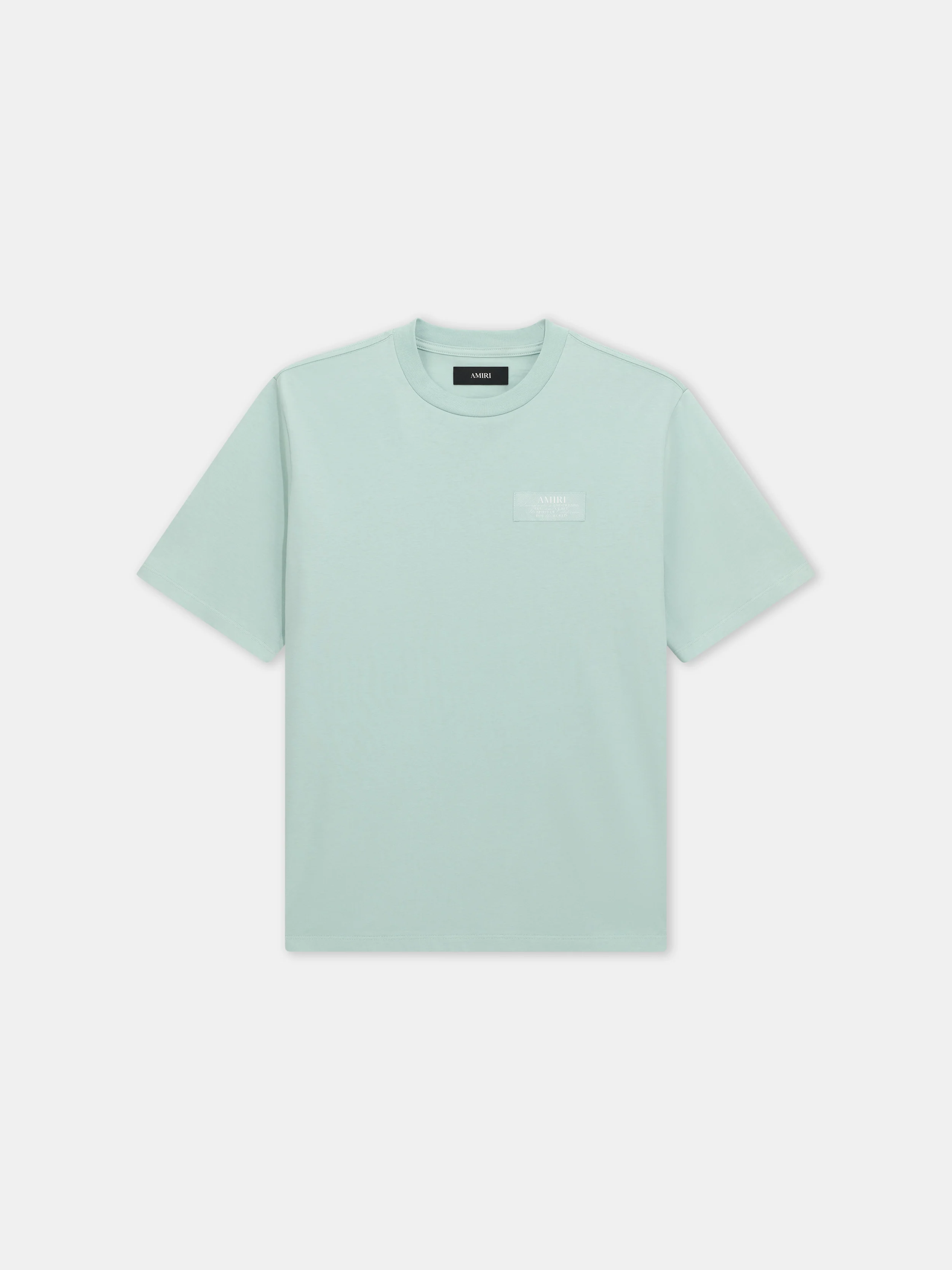 AMIRI SPIRIT TEE - Powder Teal