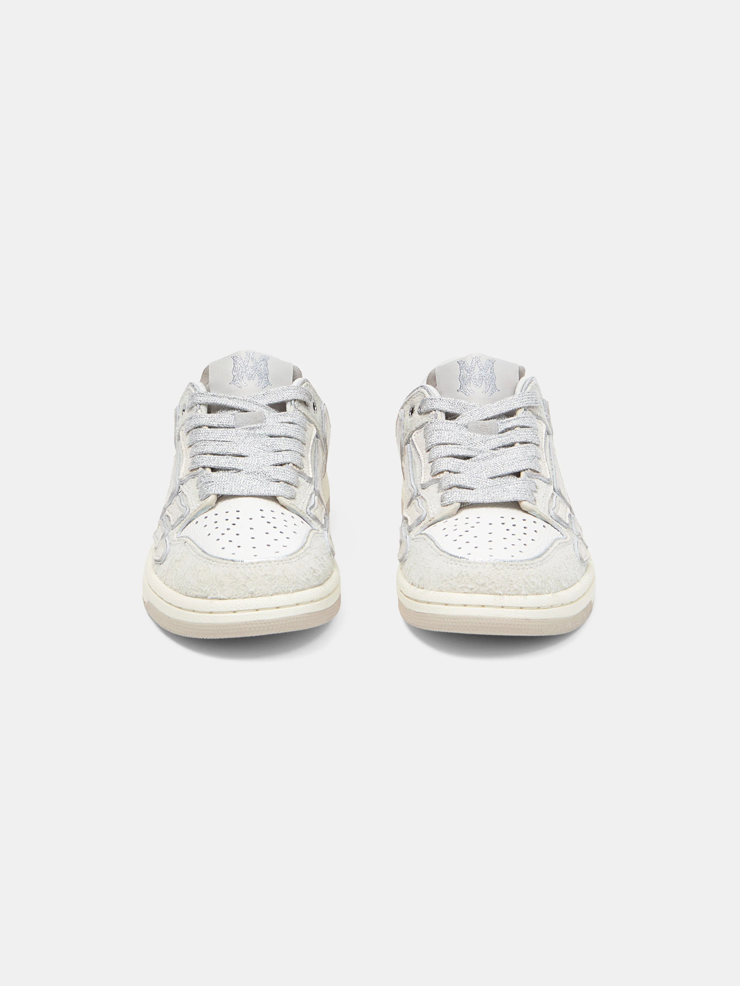 WOMEN - WOMEN'S GLITTER SKEL TOP LOW - Alabaster
