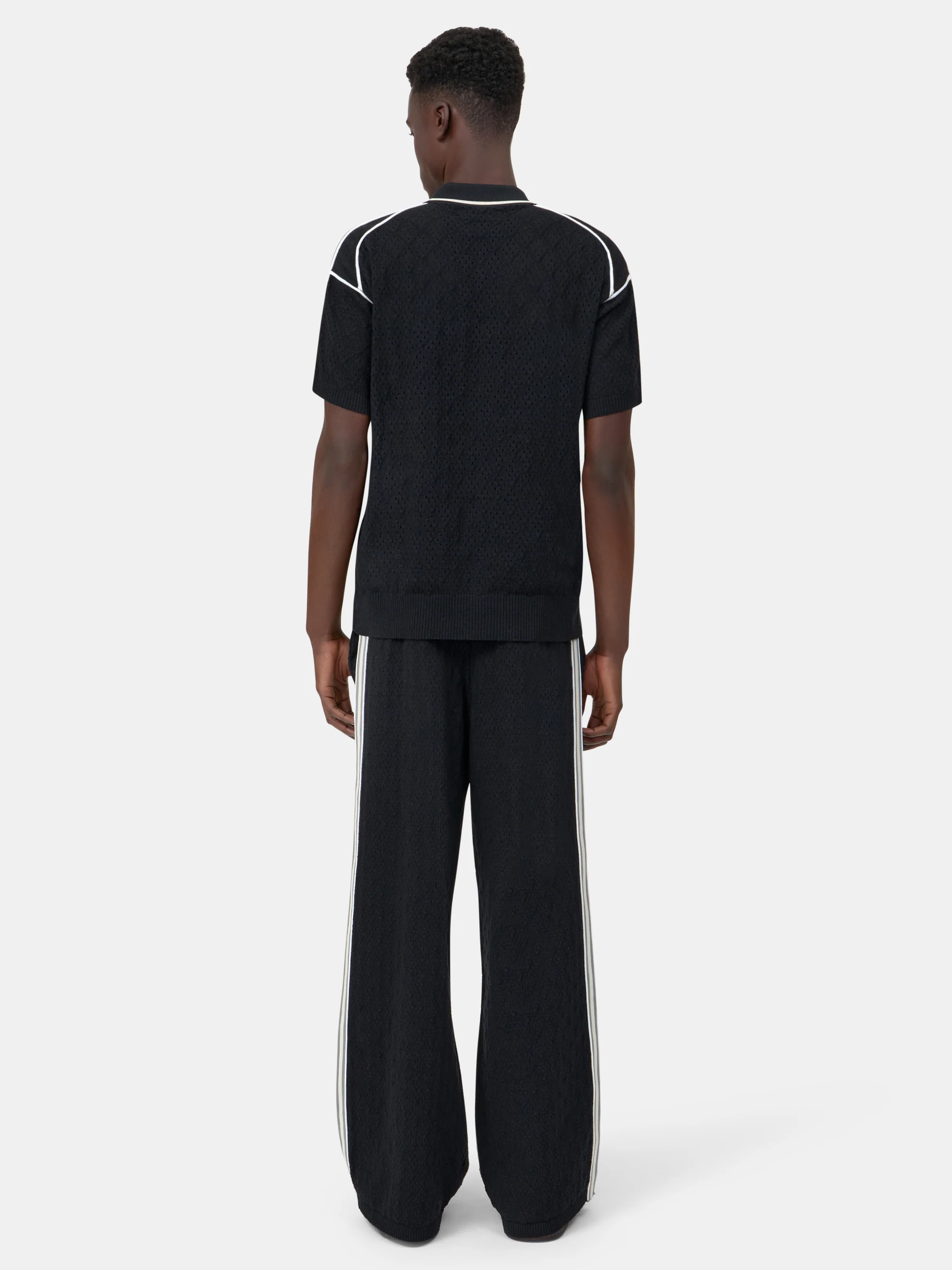 AMIRI SPORT ZIP SHIRT - Black
