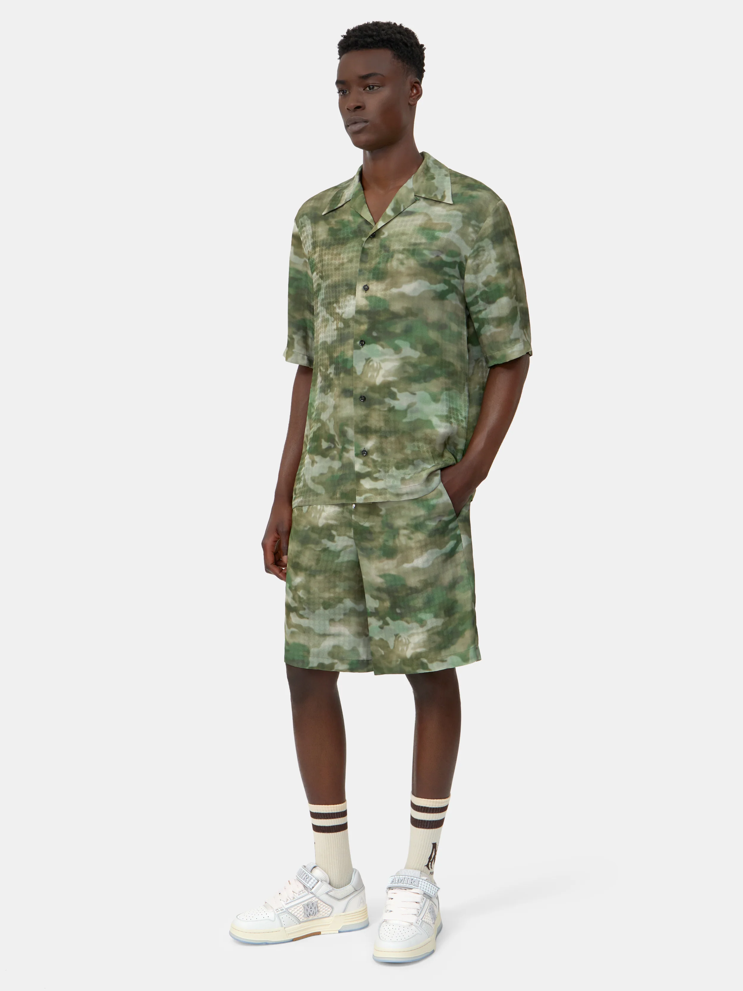 MA QUAD CAMO SHORT - Natural
