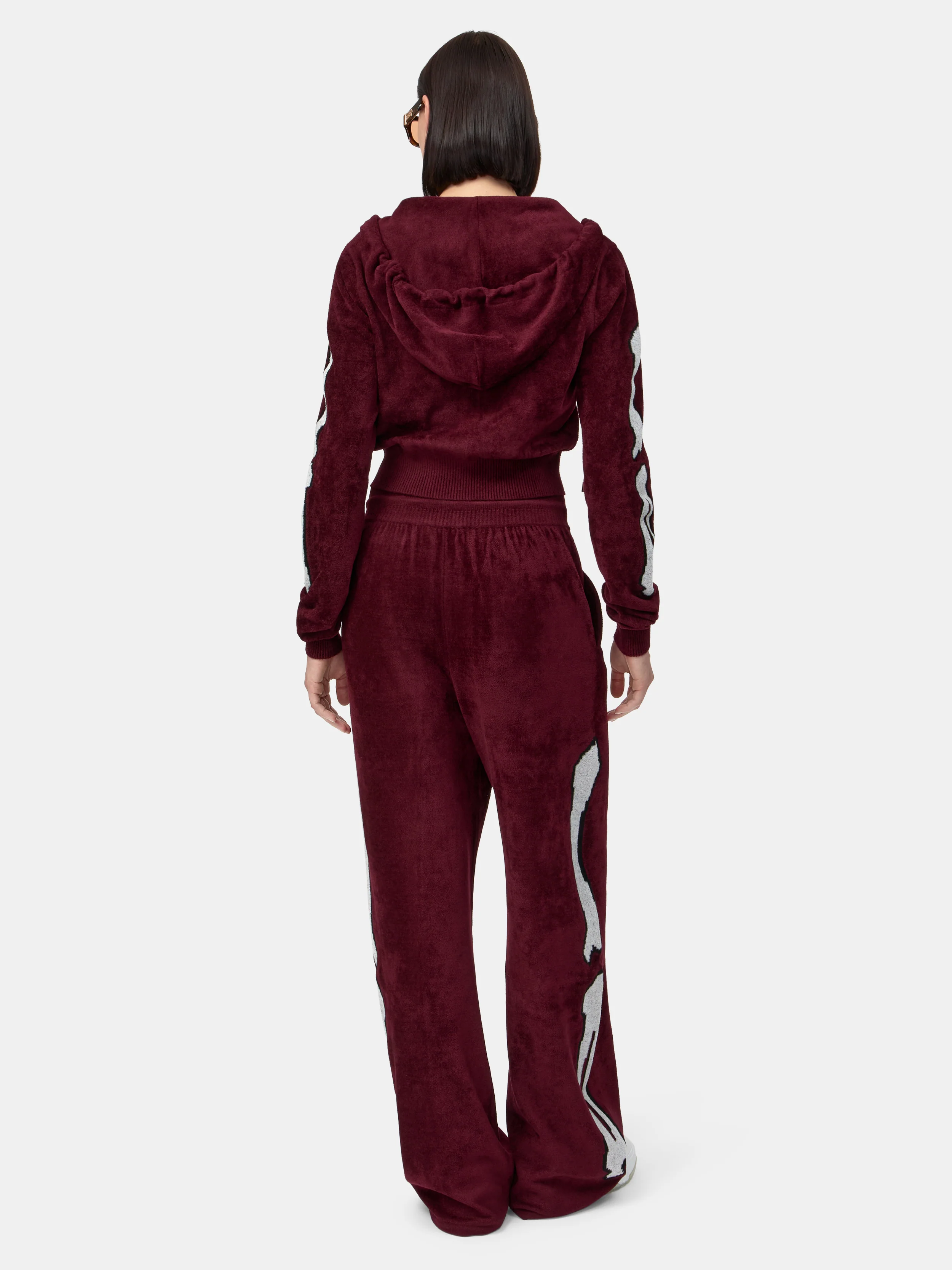 WOMEN - WOMEN'S BONES HOODIE - Aged Port
