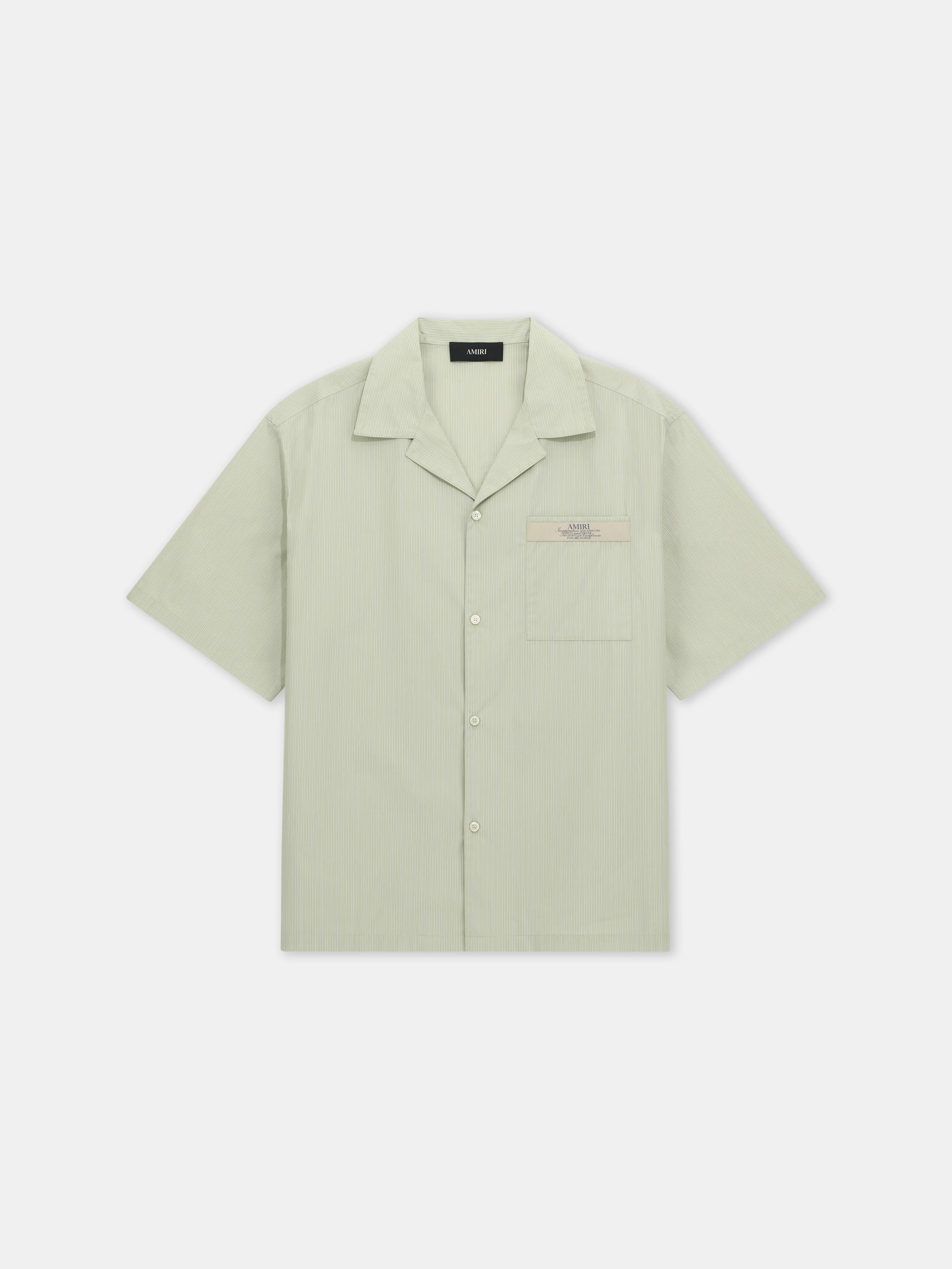 AMIRI SPIRIT BOX CAMP SHIRT - Green