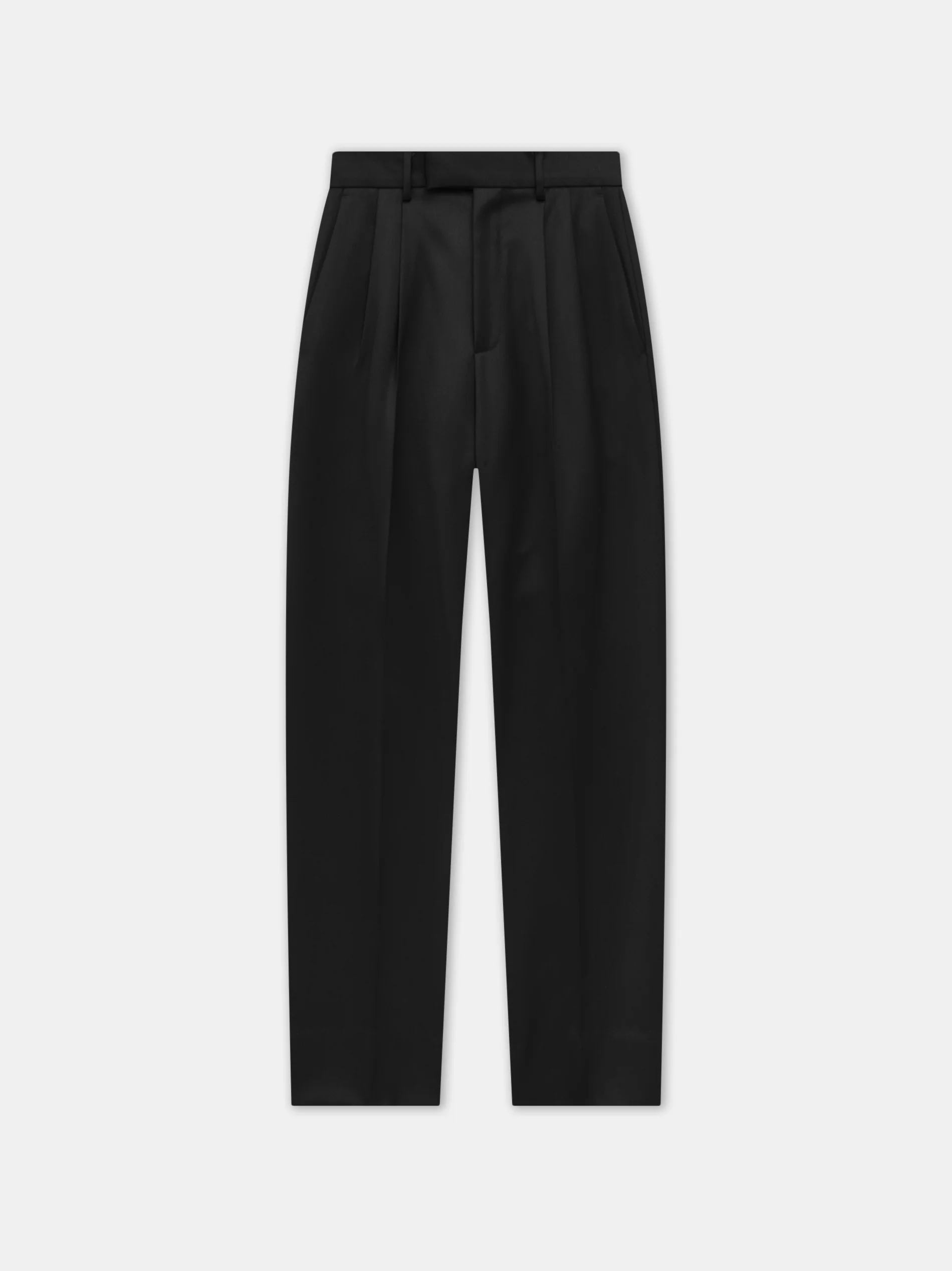 6310-double-pleated-pant-black-1.webp DOUBLE PLEATED PANT - Black
