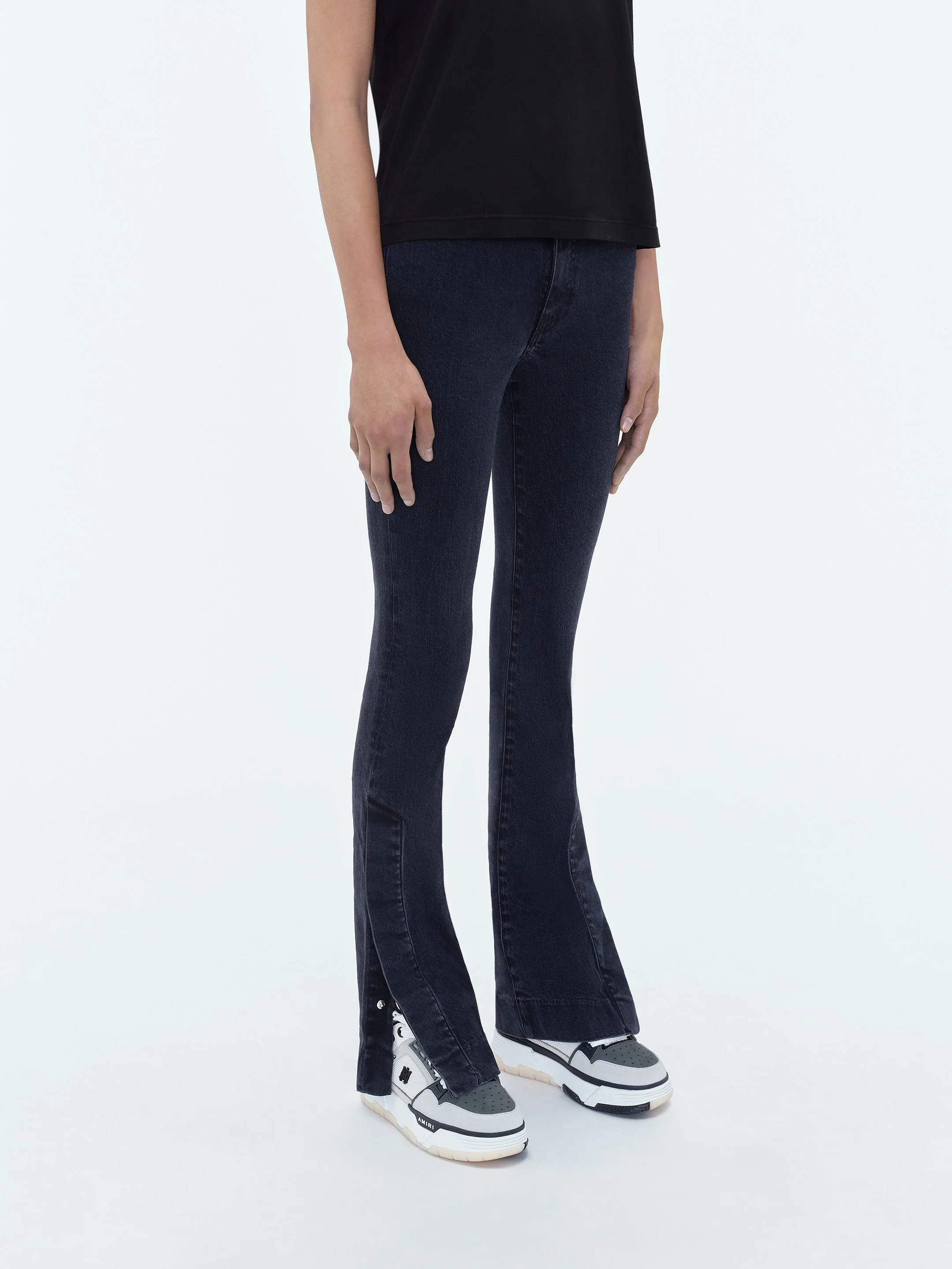 WOMEN - WOMEN'S KICK FLARE - Faded Black