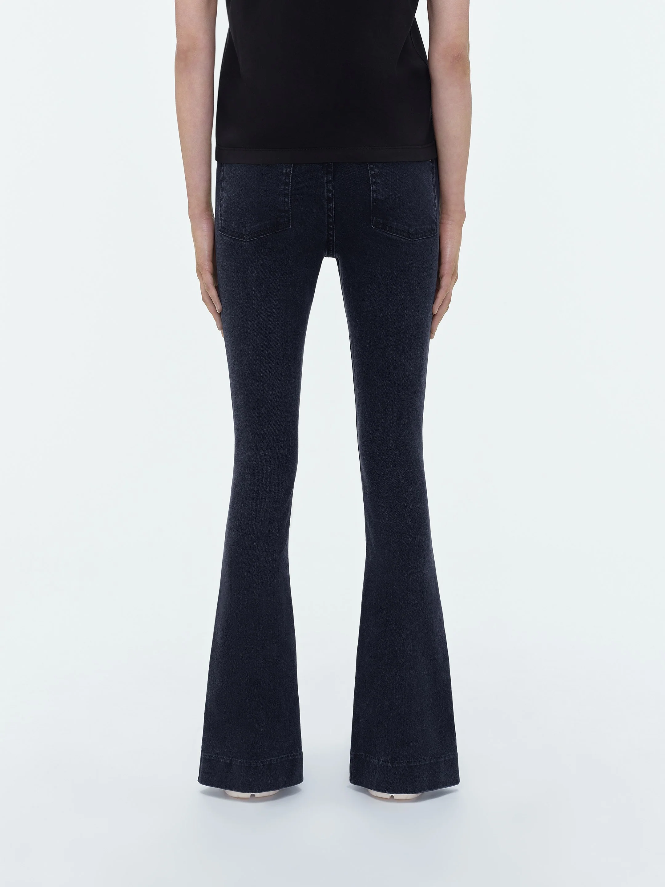 WOMEN - WOMEN'S KICK FLARE - Faded Black