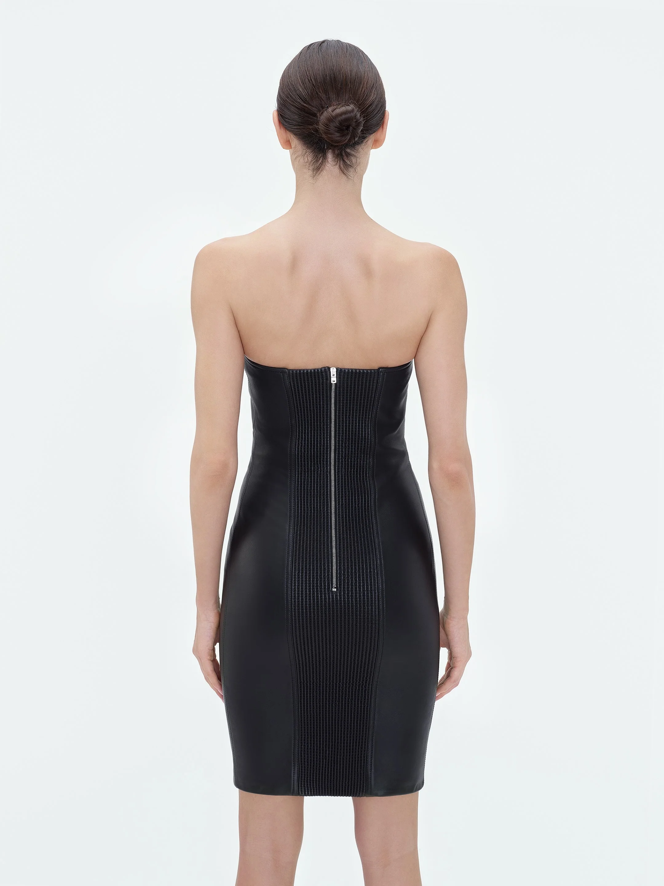WOMEN - MA BUSTIER MINI DRESS - Black