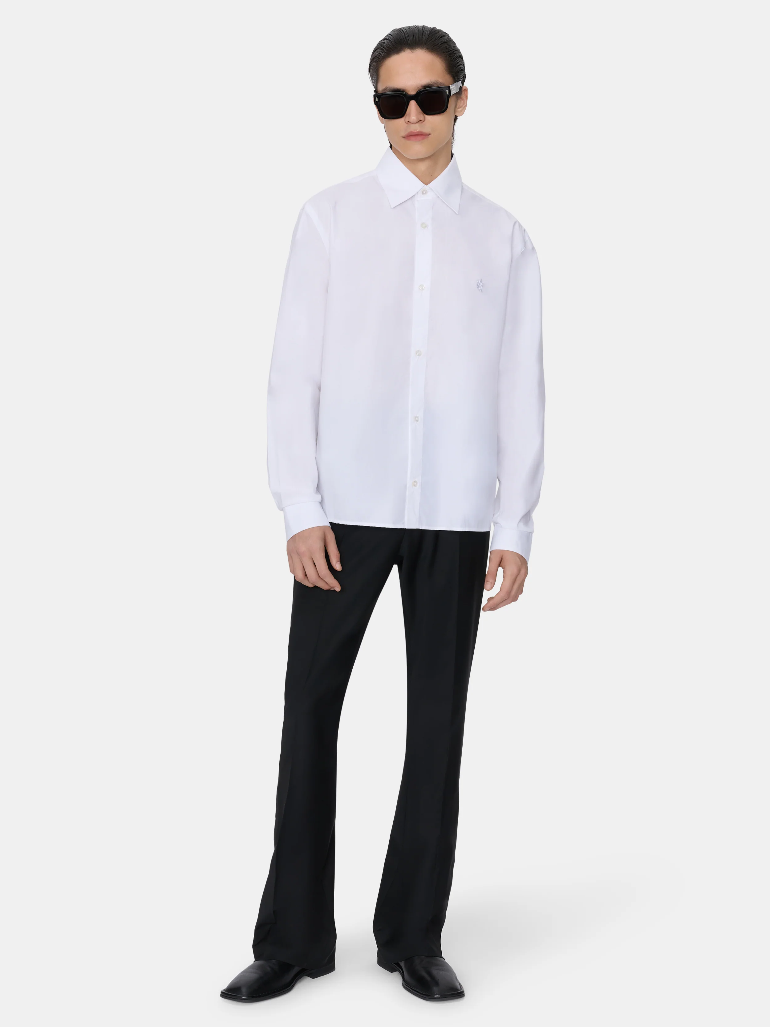 POPLIN DRESS SHIRT - White