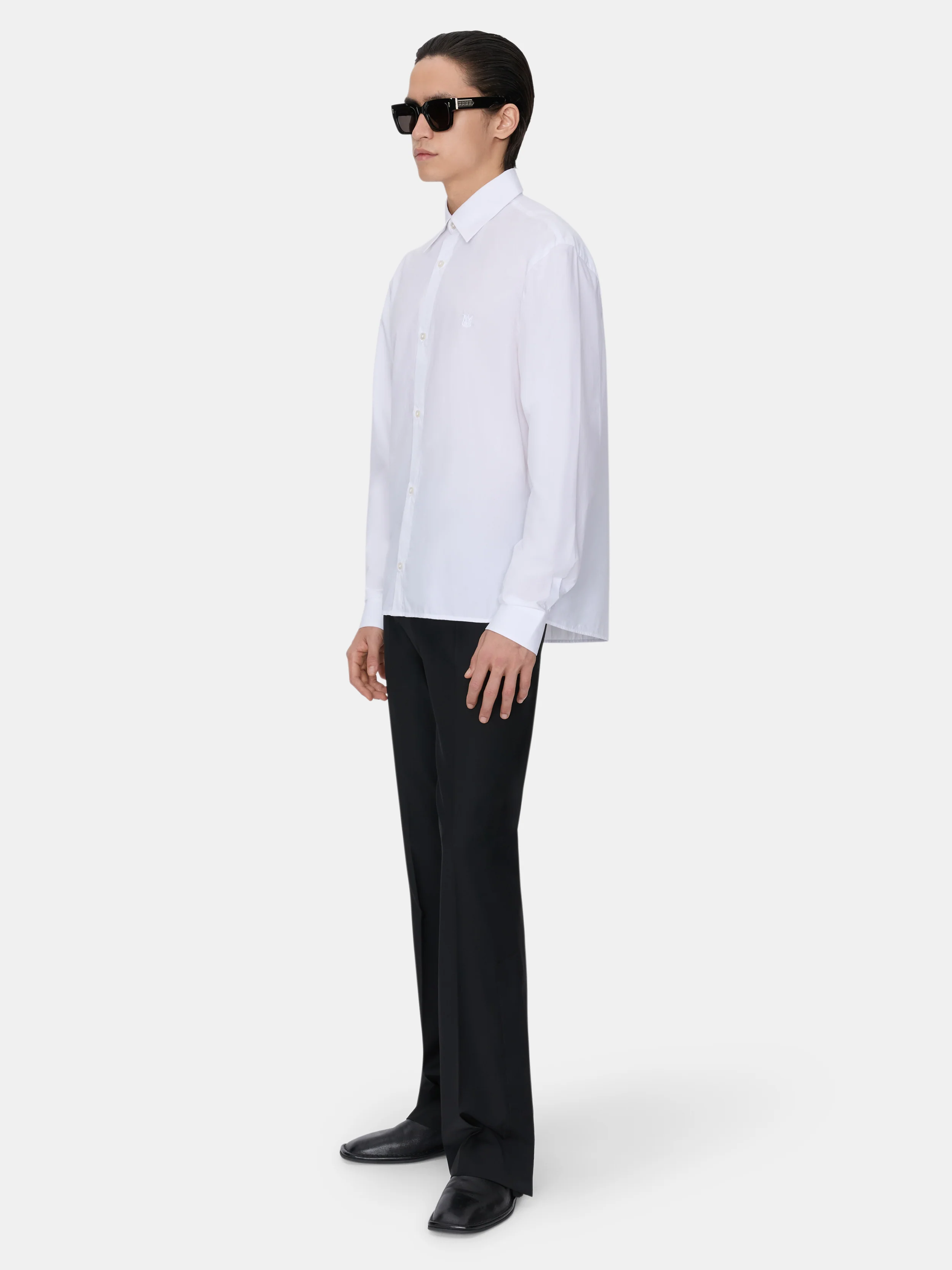 POPLIN DRESS SHIRT - White