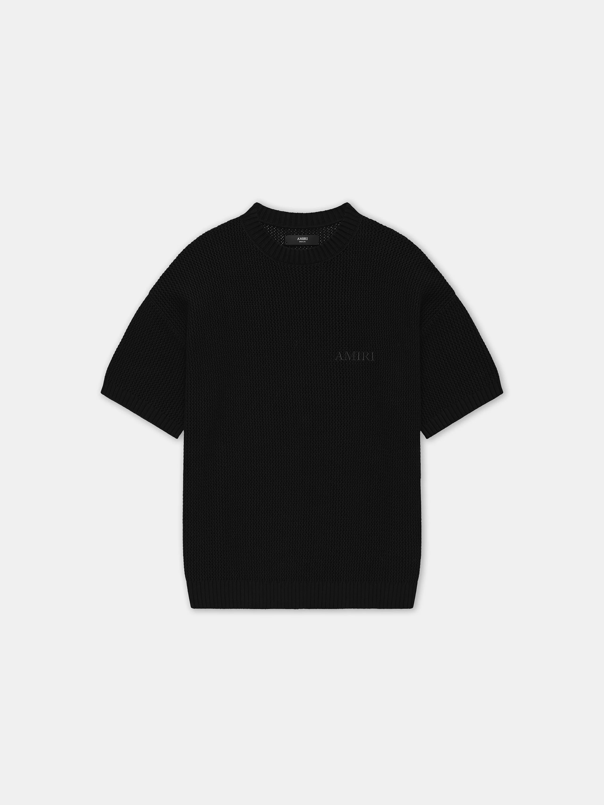 6379-amiri-crochet-mesh-tshirt-black-1.webp AMIRI CROCHET MESH TSHIRT - Black