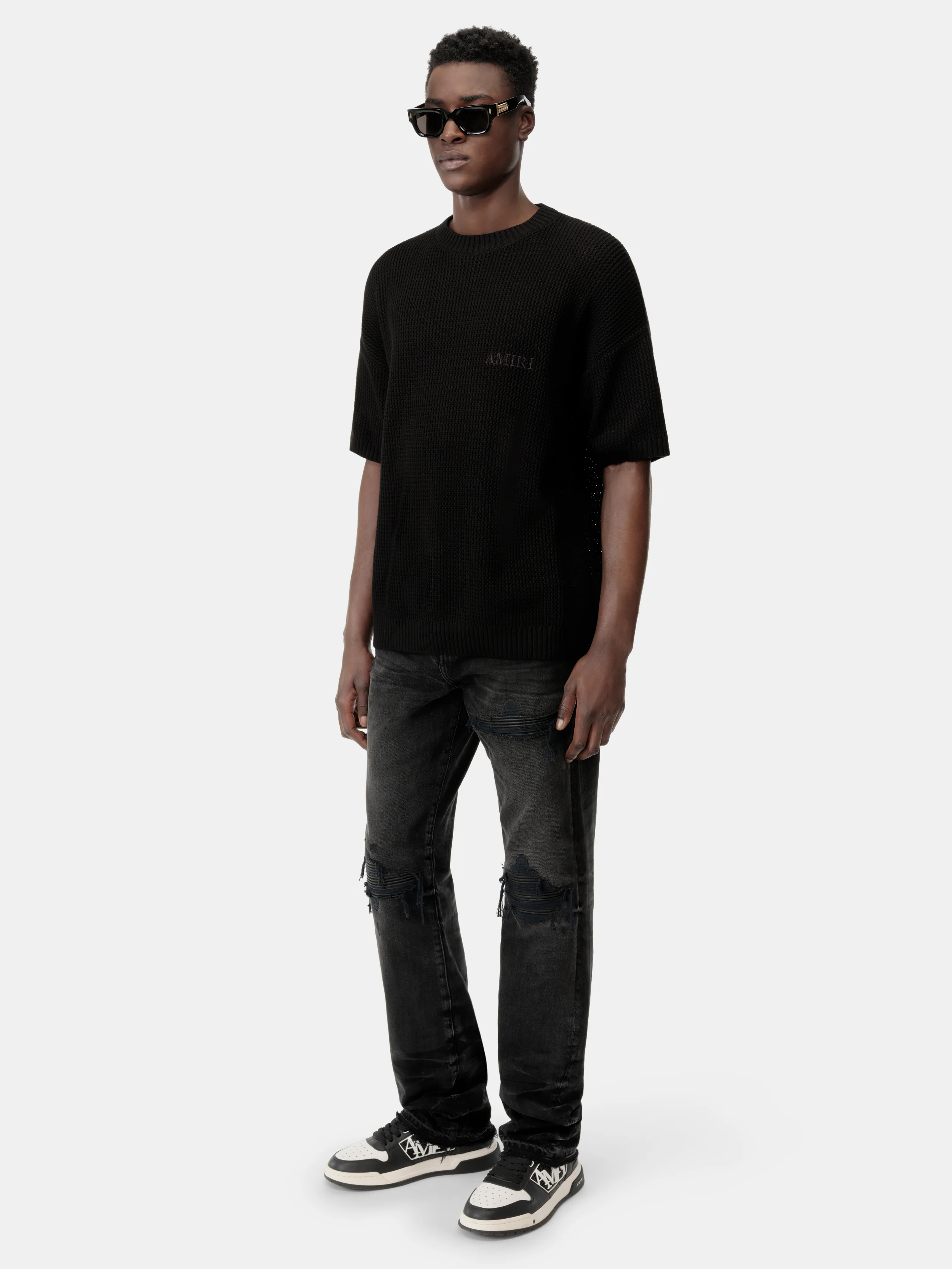 6379-amiri-crochet-mesh-tshirt-black-2.webp AMIRI CROCHET MESH TSHIRT - Black