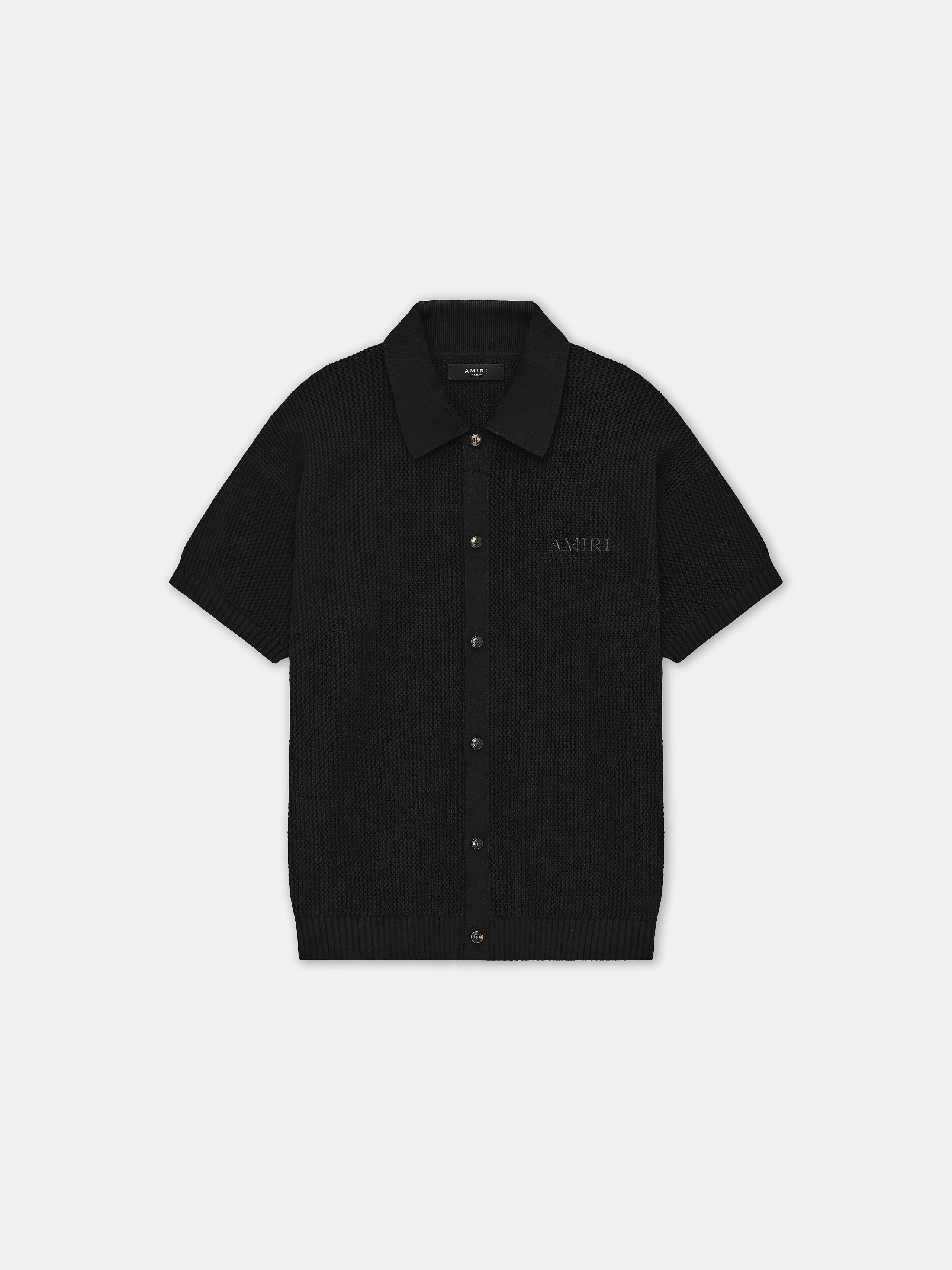 6433-amiri-crochet-mesh-shirt-black-1.webp AMIRI CROCHET MESH SHIRT - Black