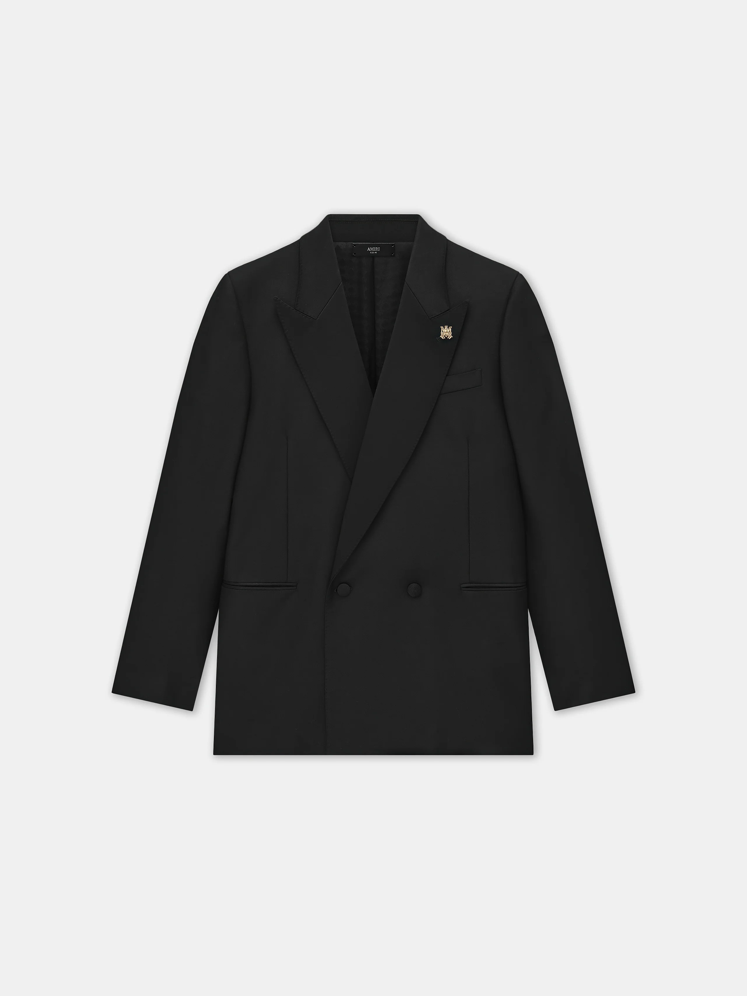 MA DOUBLE-BREASTED BLAZER - Black