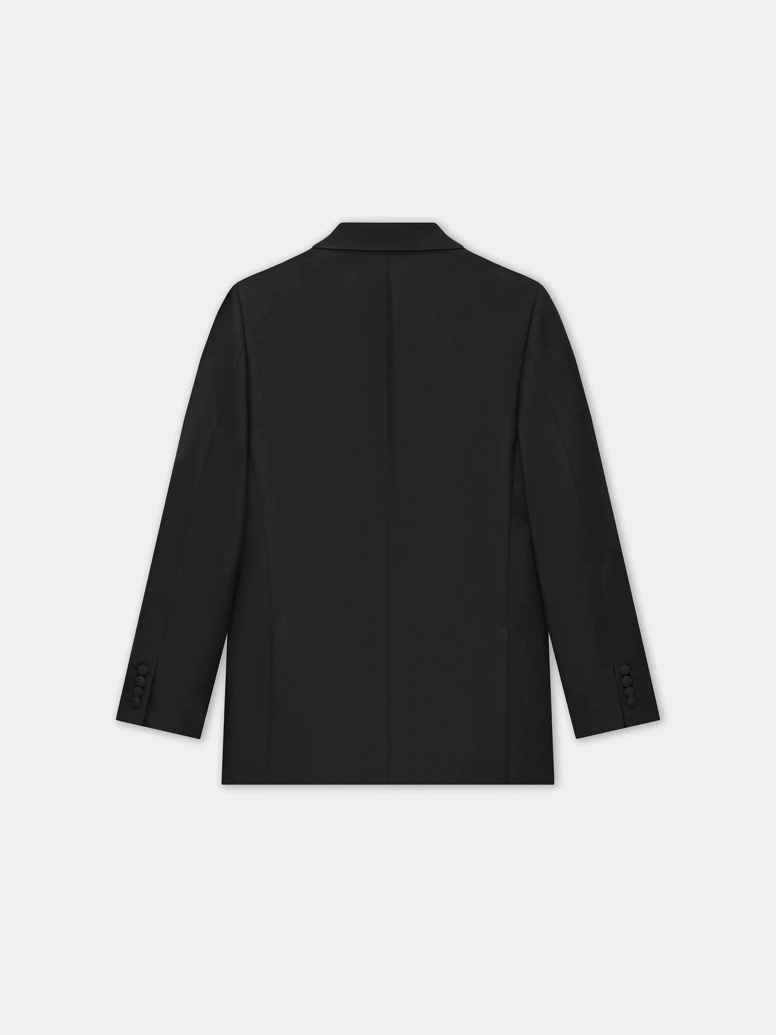 MA DOUBLE-BREASTED BLAZER - Black
