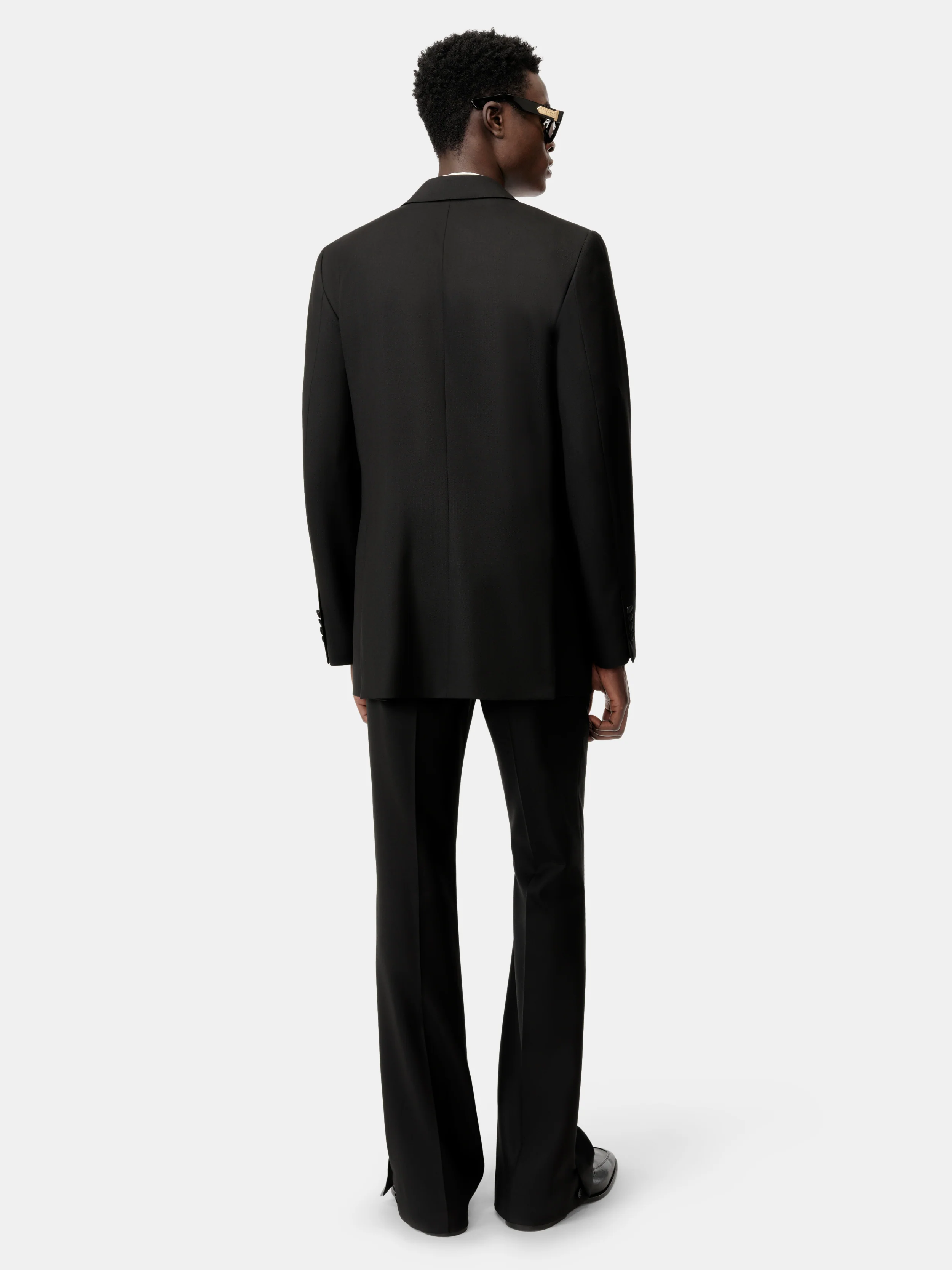 MA DOUBLE-BREASTED BLAZER - Black