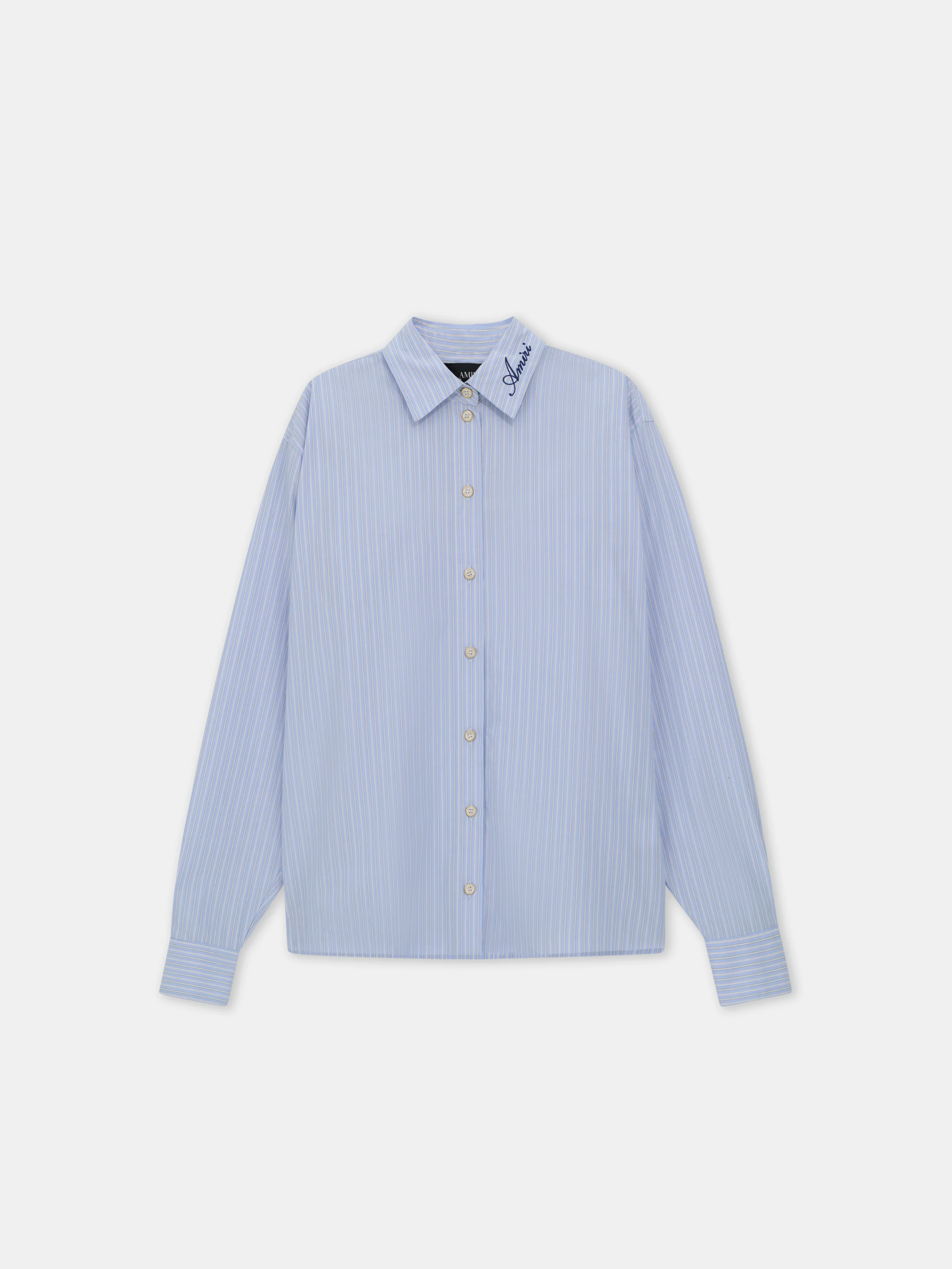 WOMEN - WOMEN'S STRIPED SHIRT - Ashley Blue