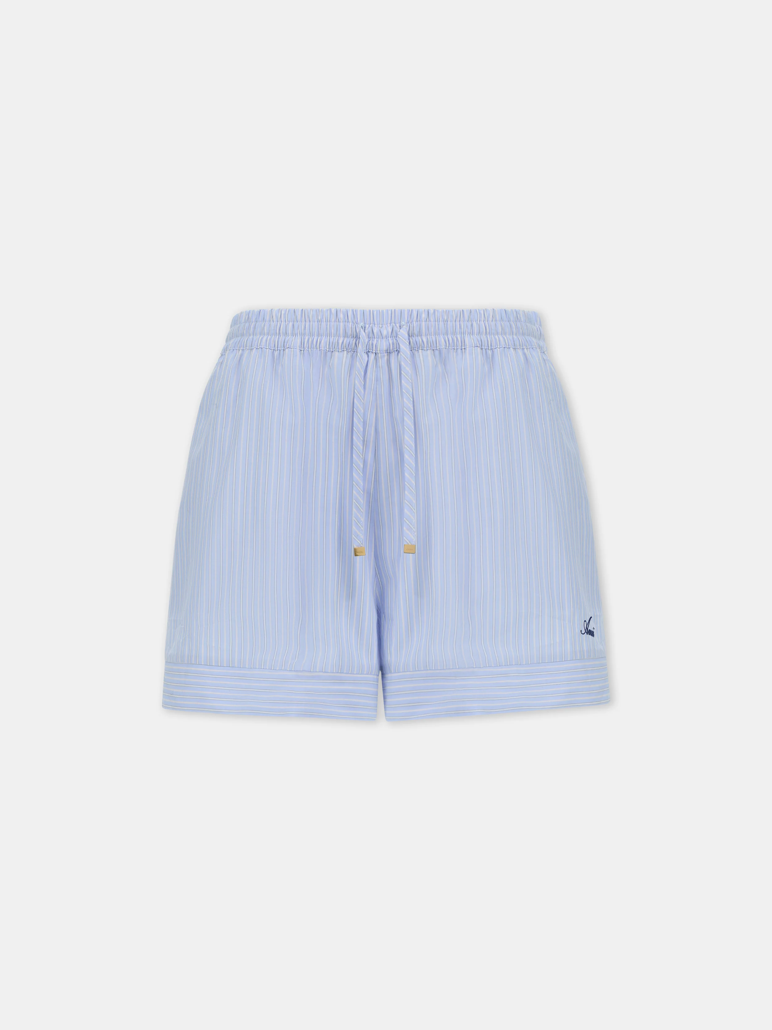 WOMEN - WOMEN'S STRIPED SHORT - Ashley Blue