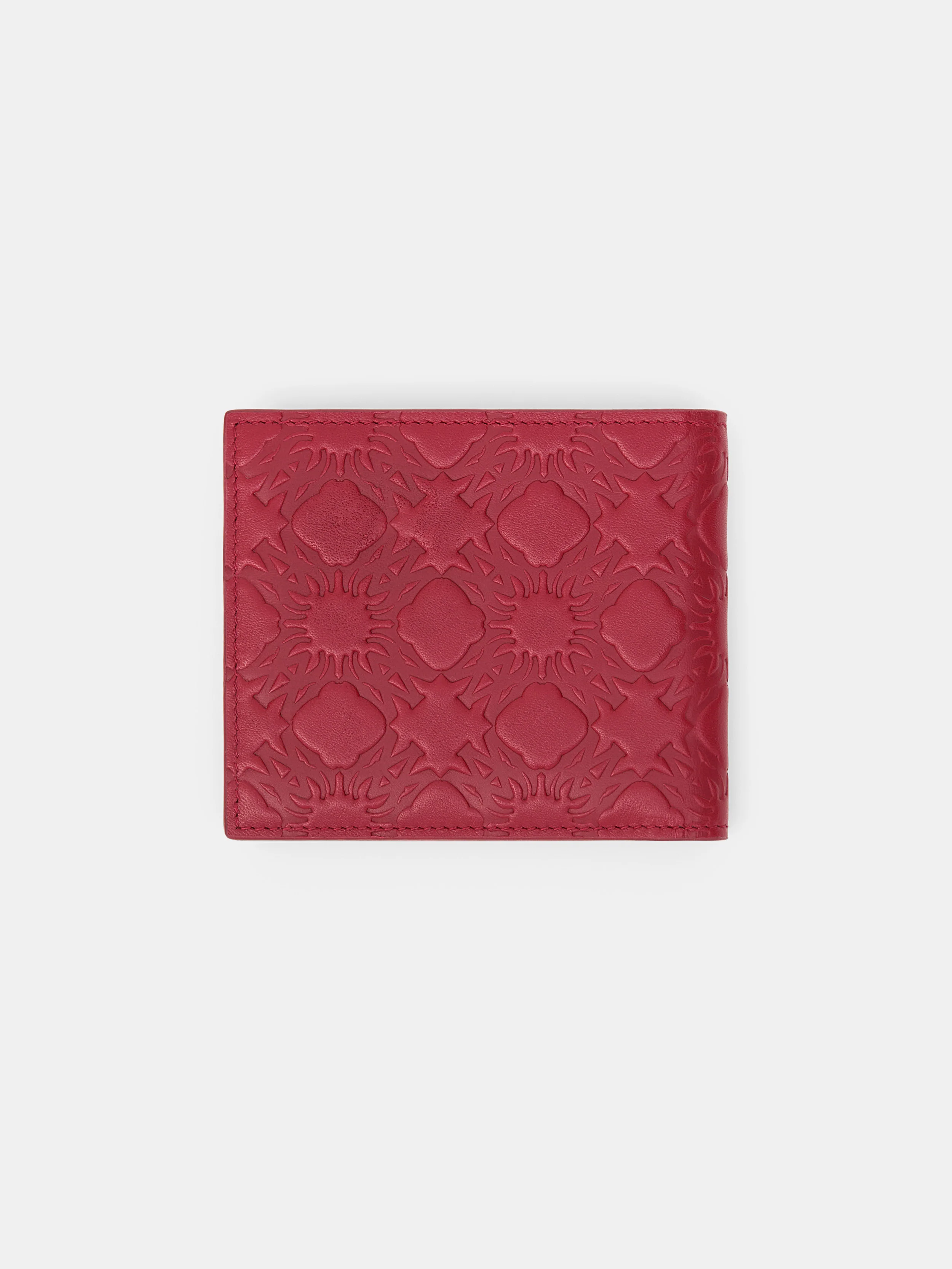MA QUAD LEATHER BIFOLD - Red Rose