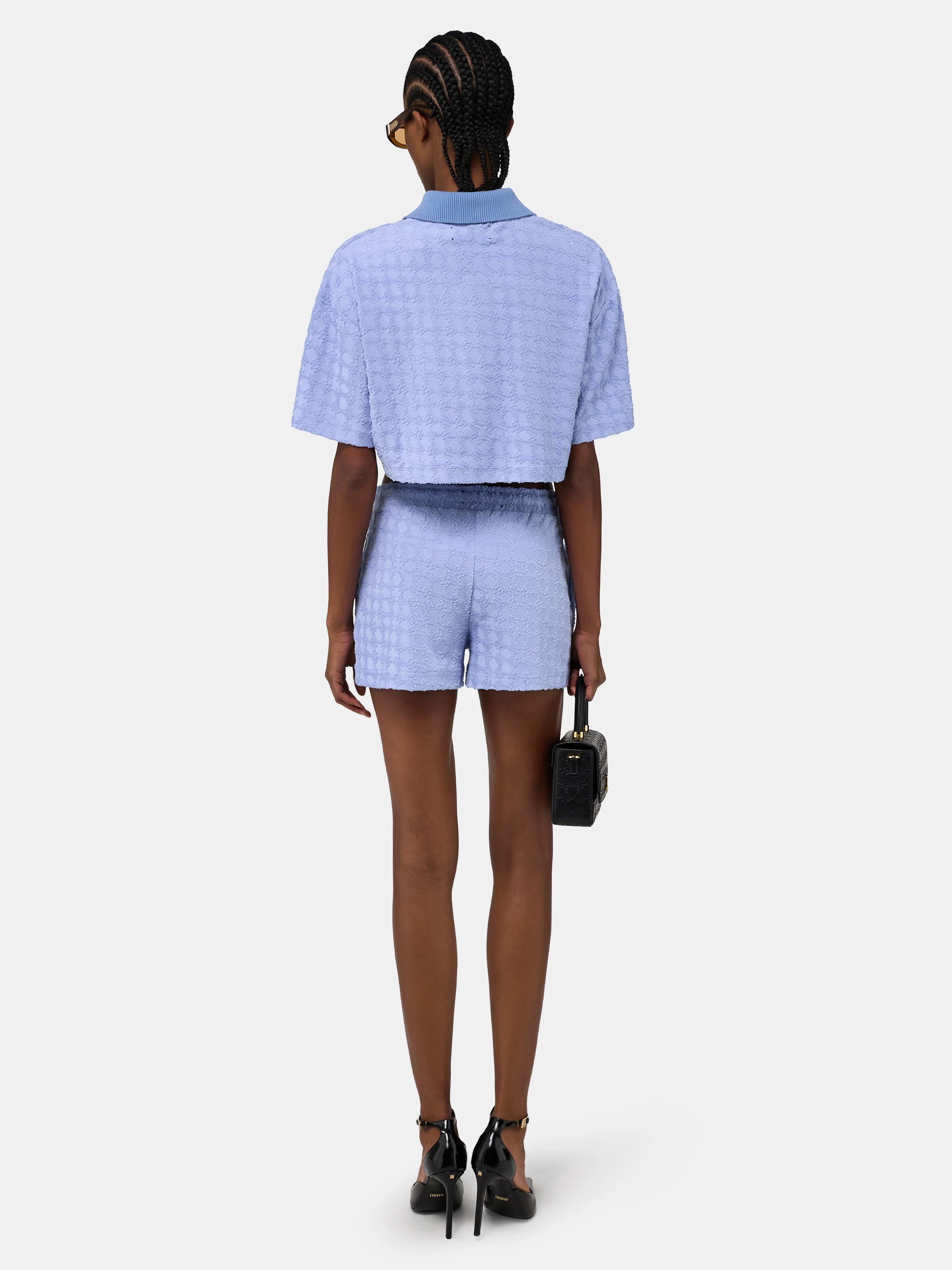 WOMEN - WOMEN'S MA QUAD TOWELING SHORT - Skyline Blue