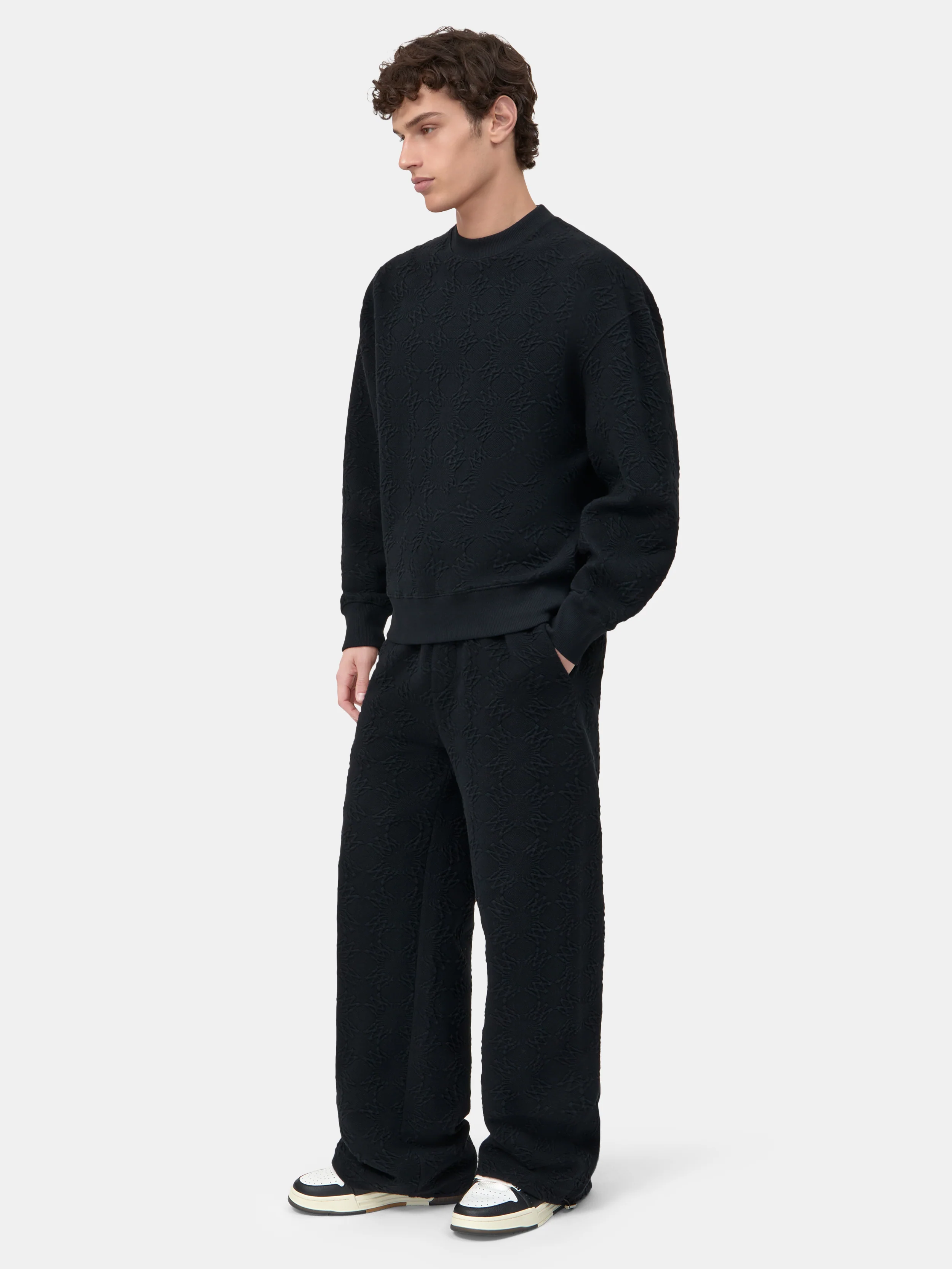 MA QUAD OVERSIZED CREW - Black