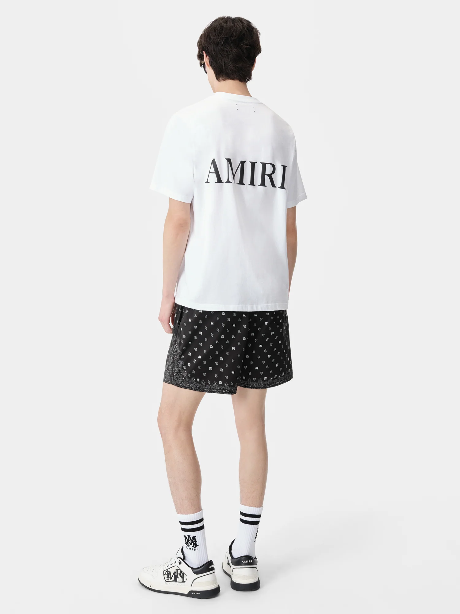 MA PAISLEY SWIM TRUNK - Black