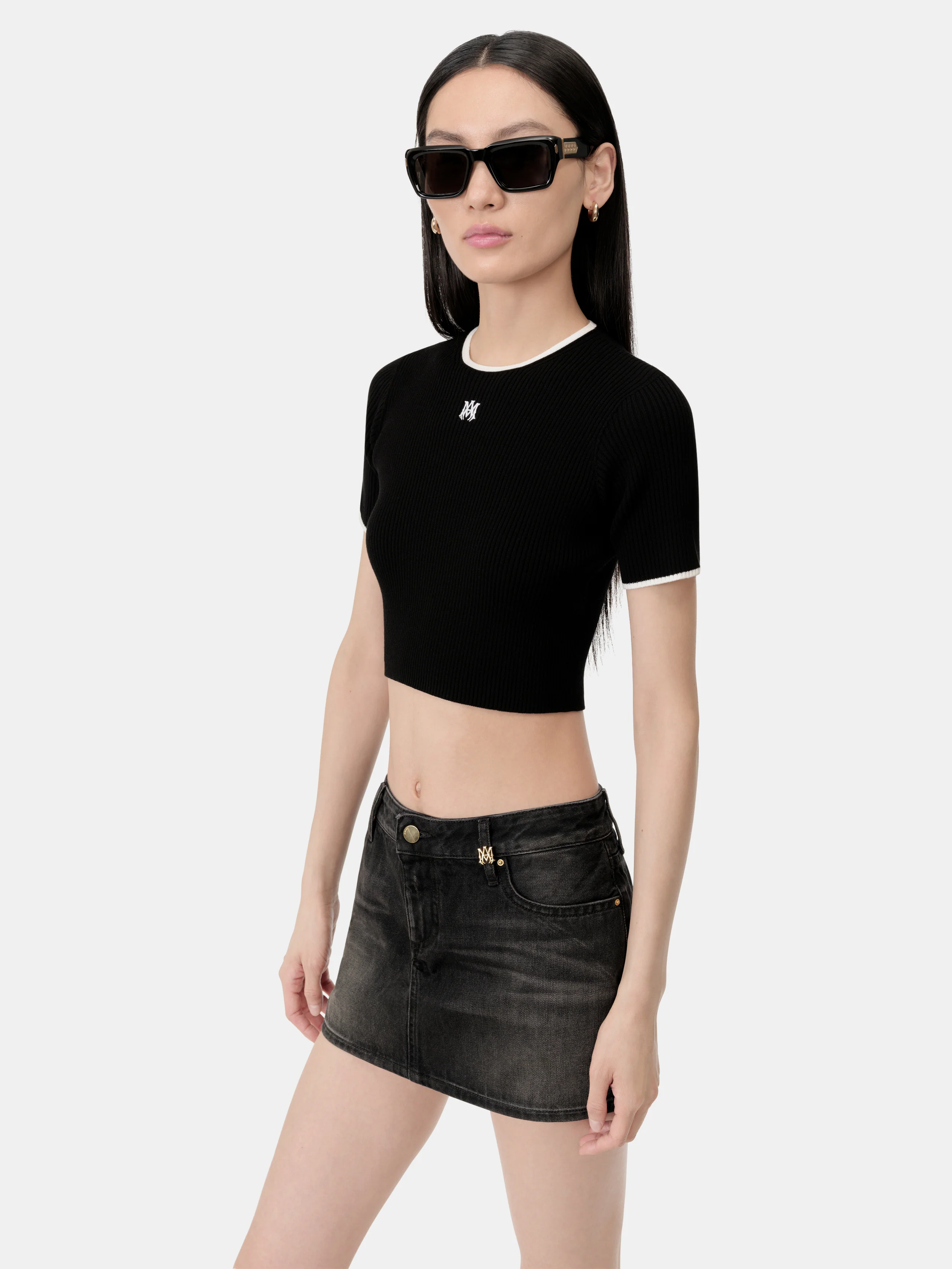 WOMEN - WOMEN'S MA BABY TEE - Black