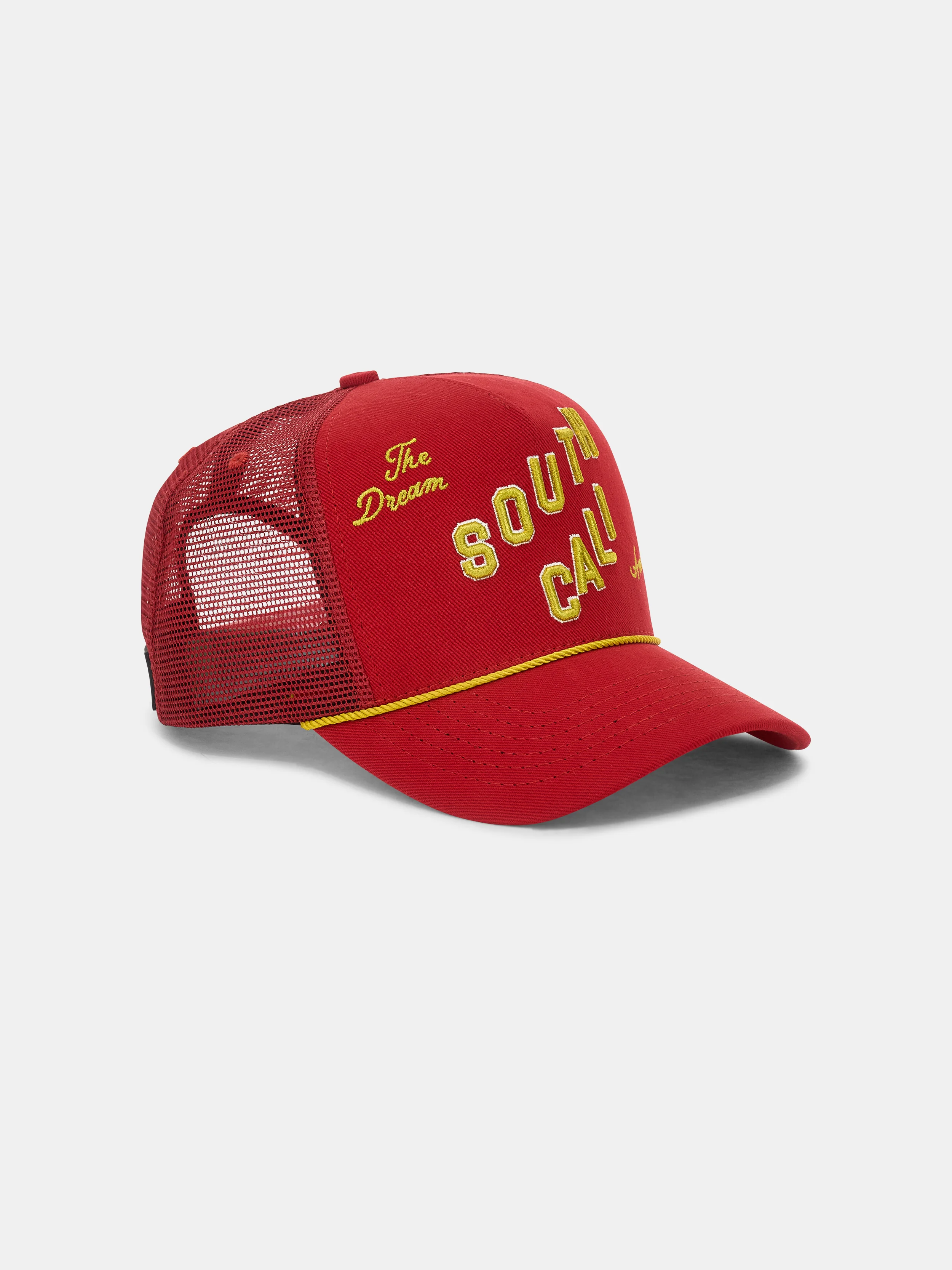 SOUTH CALI TRUCKER HAT - Ruby