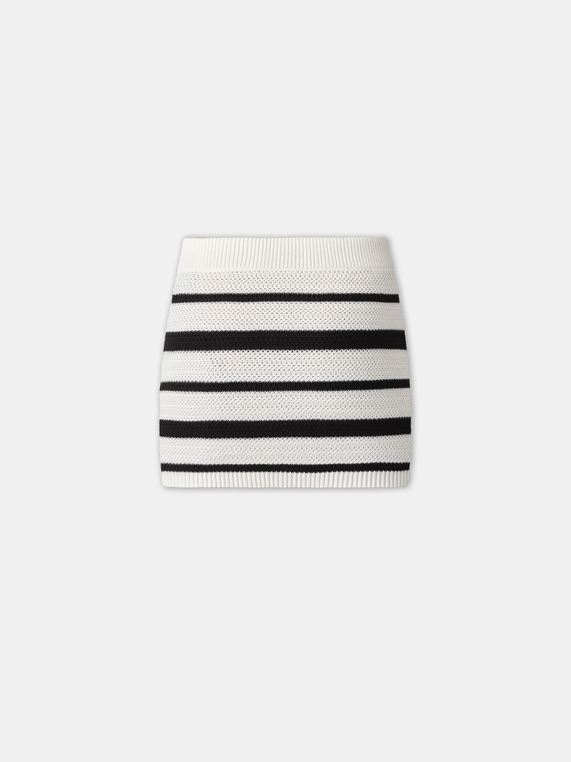 7600-women-women-s-ma-striped-mini-skirt-black-alabaster-2.webp WOMEN - WOMEN'S MA STRIPED MINI SKIRT - Black Alabaster