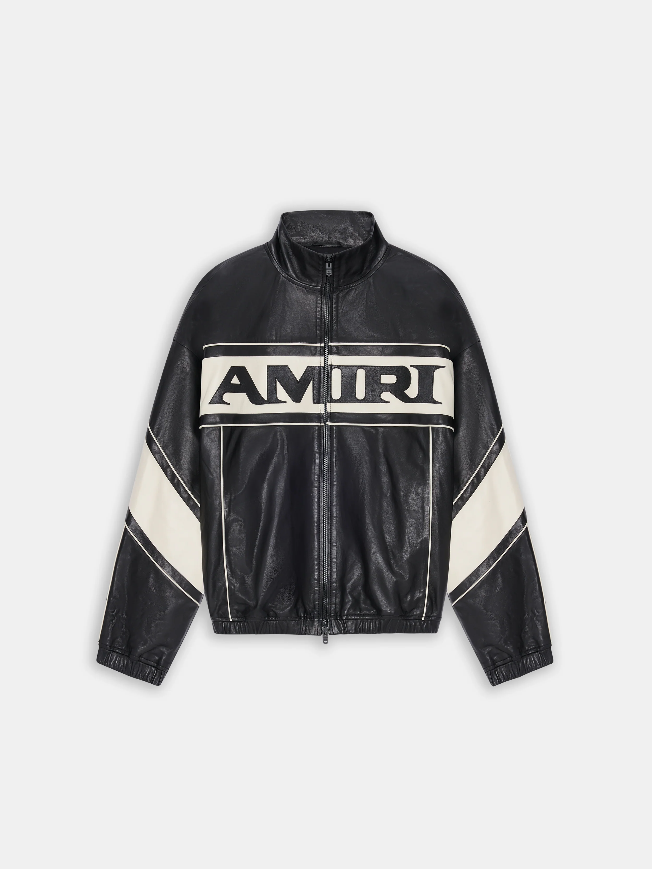 AMIRI SPORT LEATHER JACKET - Black