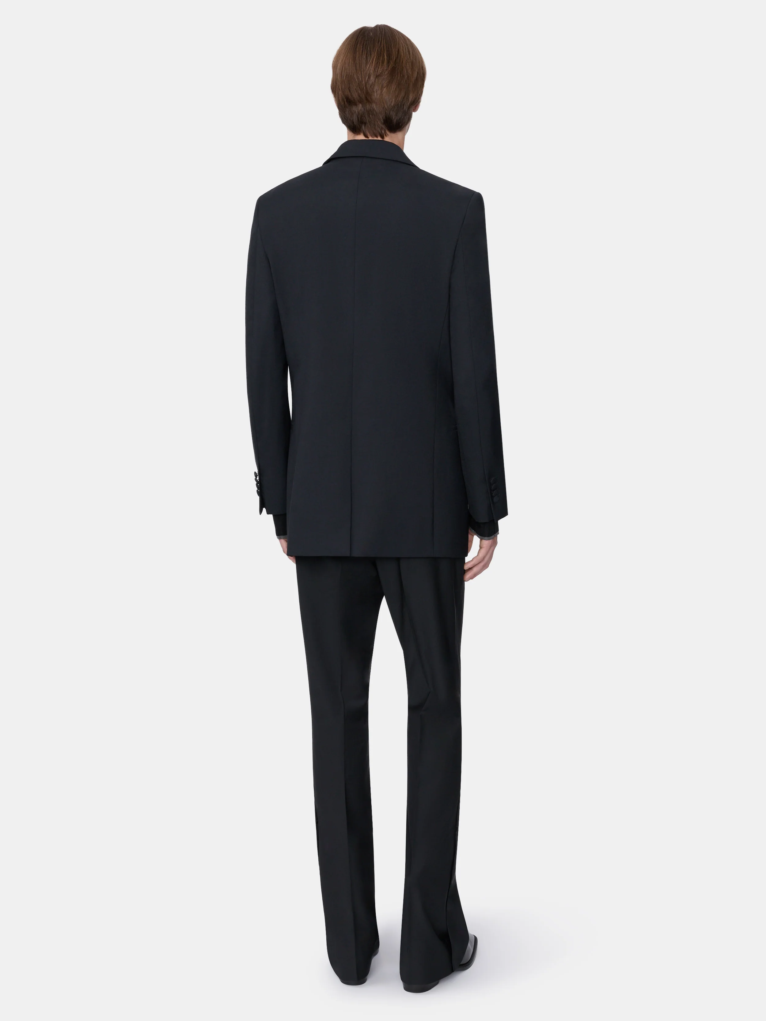 TAILORED BOOT CUT PANT - BLACK