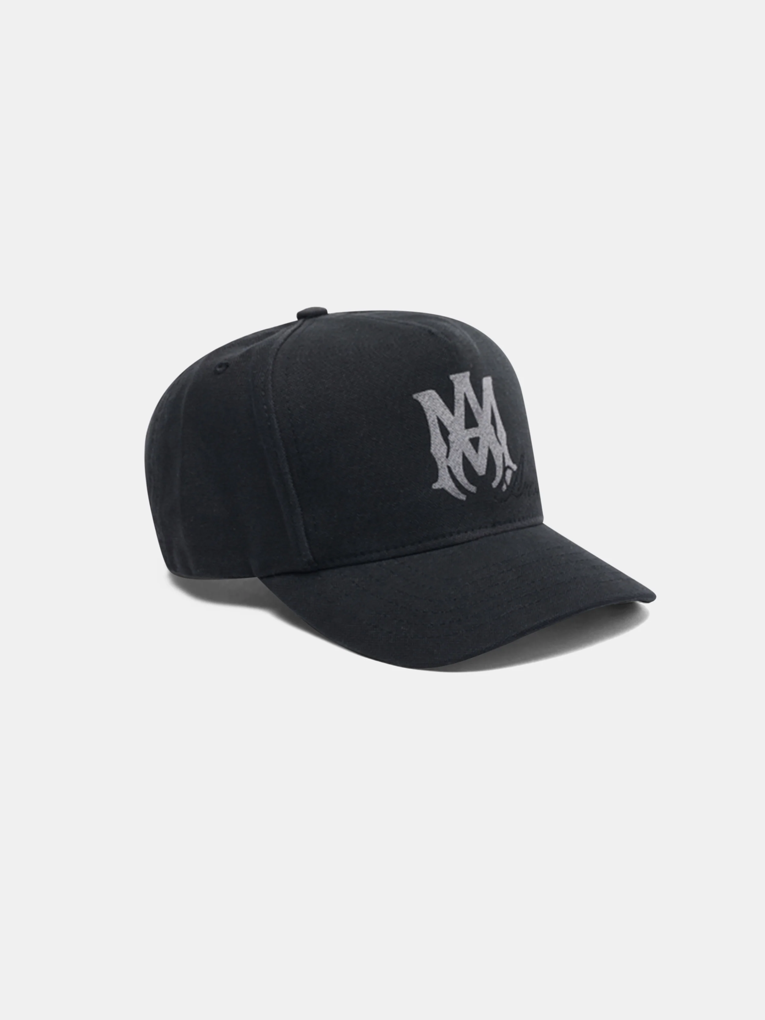 MA SCRIPT CANVAS HAT - Black