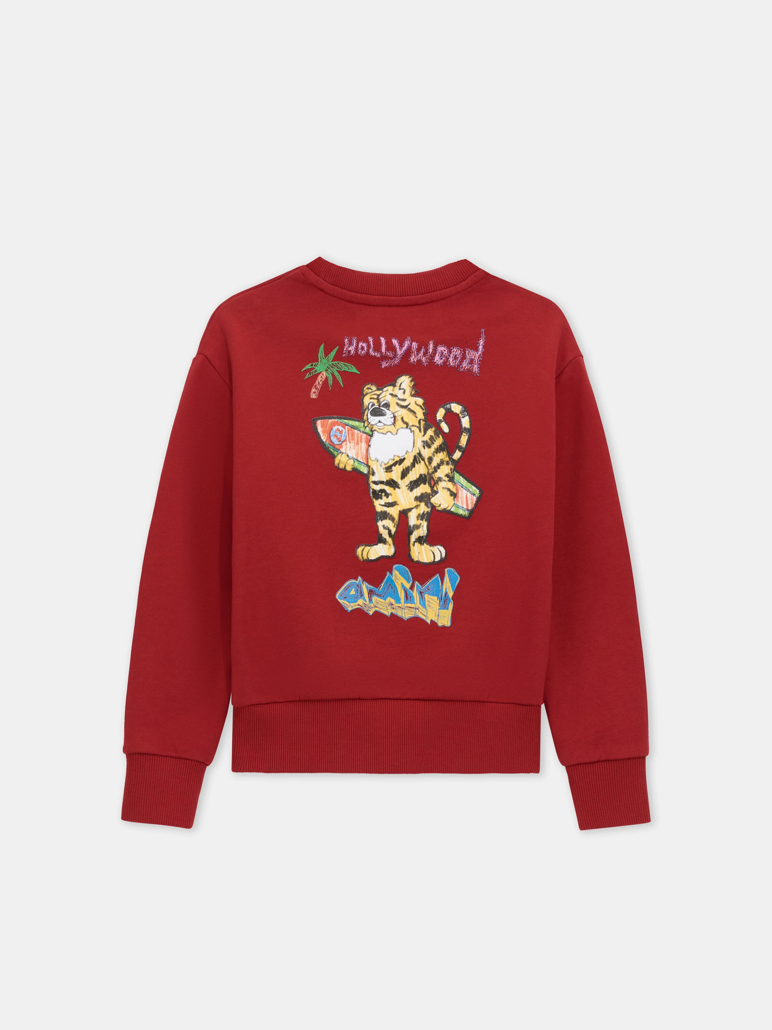 KIDS - KIDS' AMIRI TIGER CREW - Ruby