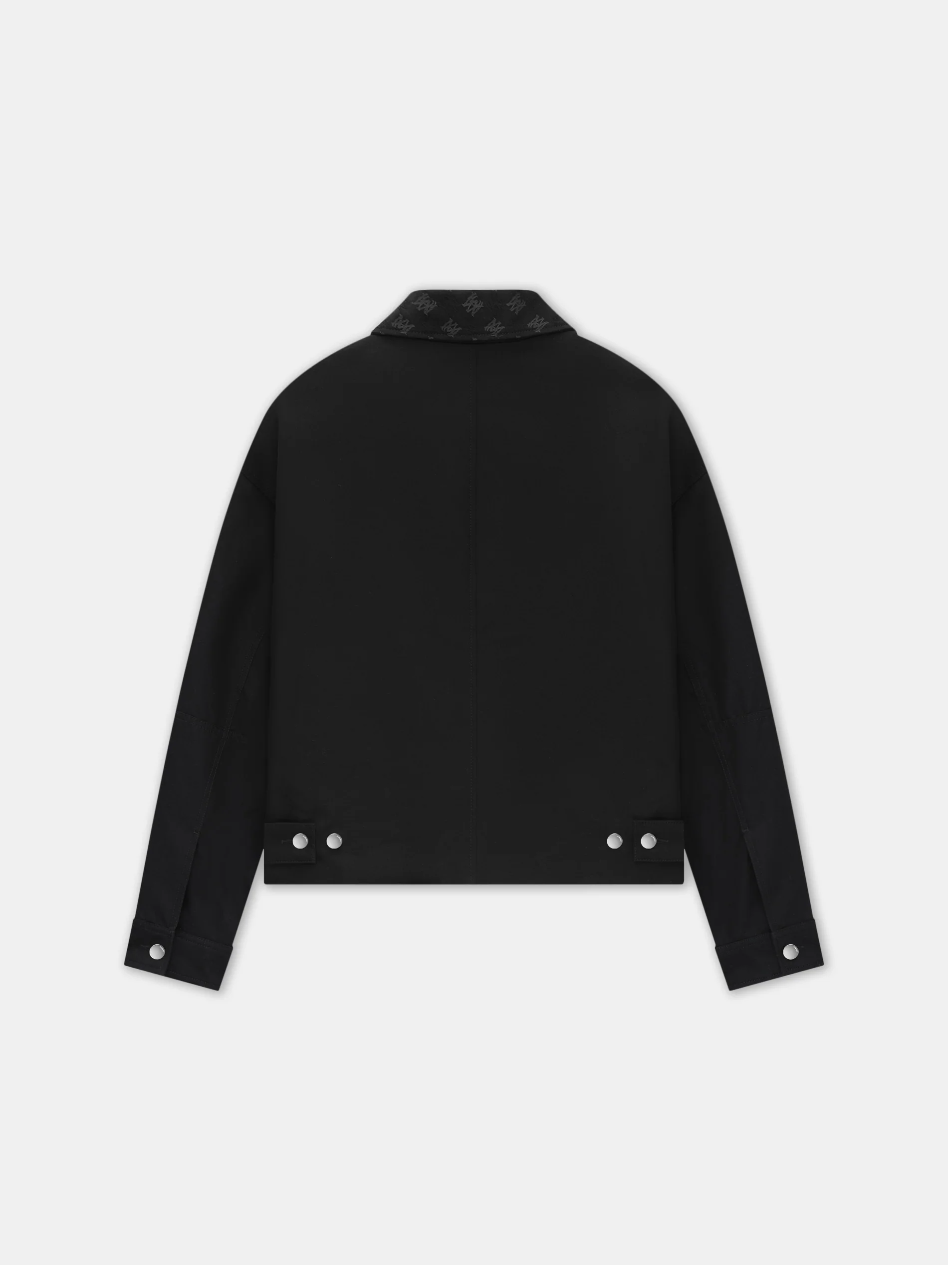 MA QUAD JACQUARD WORK JACKET - Black