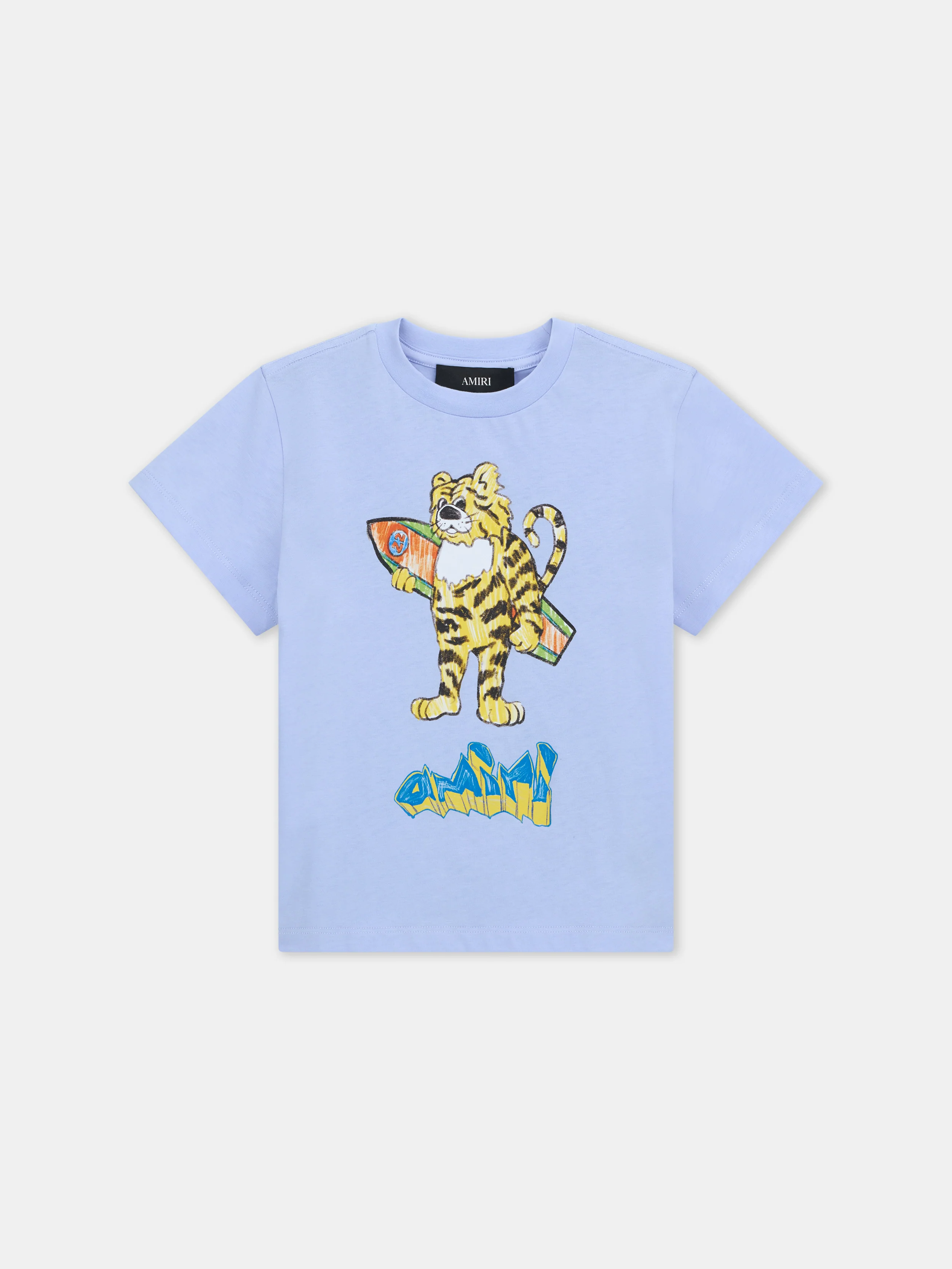 KIDS - KIDS' AMIRI TIGER TEE - Skyline Blue