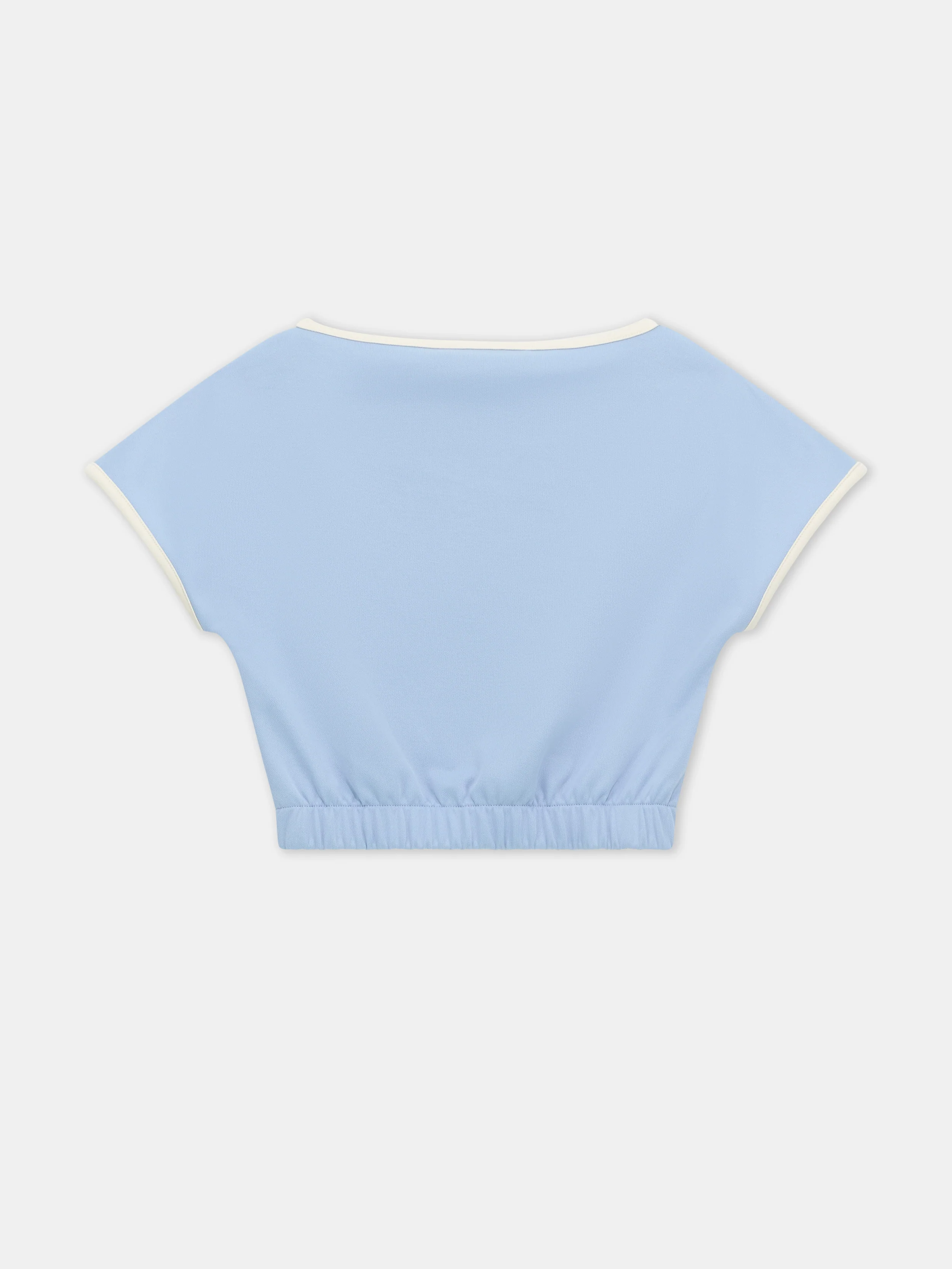 KIDS - KIDS' ROUND MA SHORT SLEEVE TOP - Skyline Blue